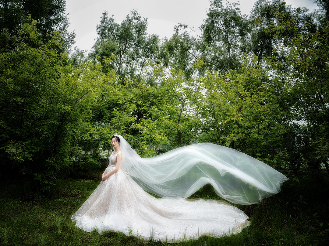 资深档化妆师森系新娘全程跟妆