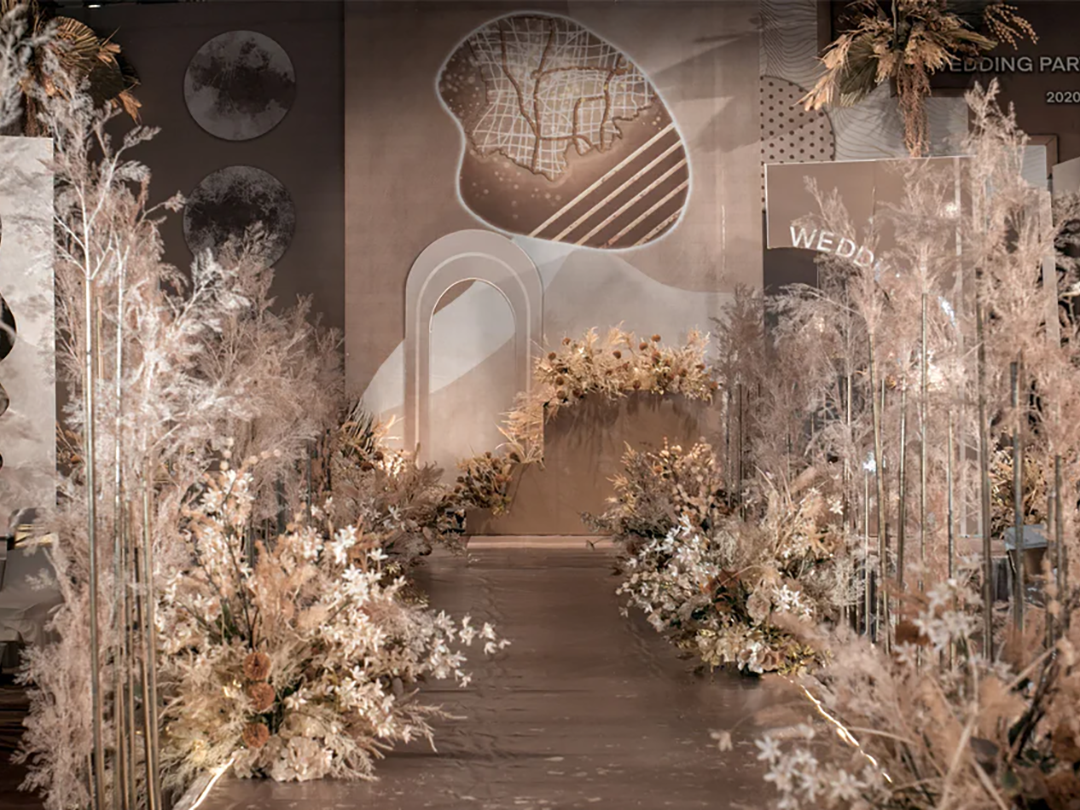 【喜时】迷宫 高级配色创意简约线条感婚礼