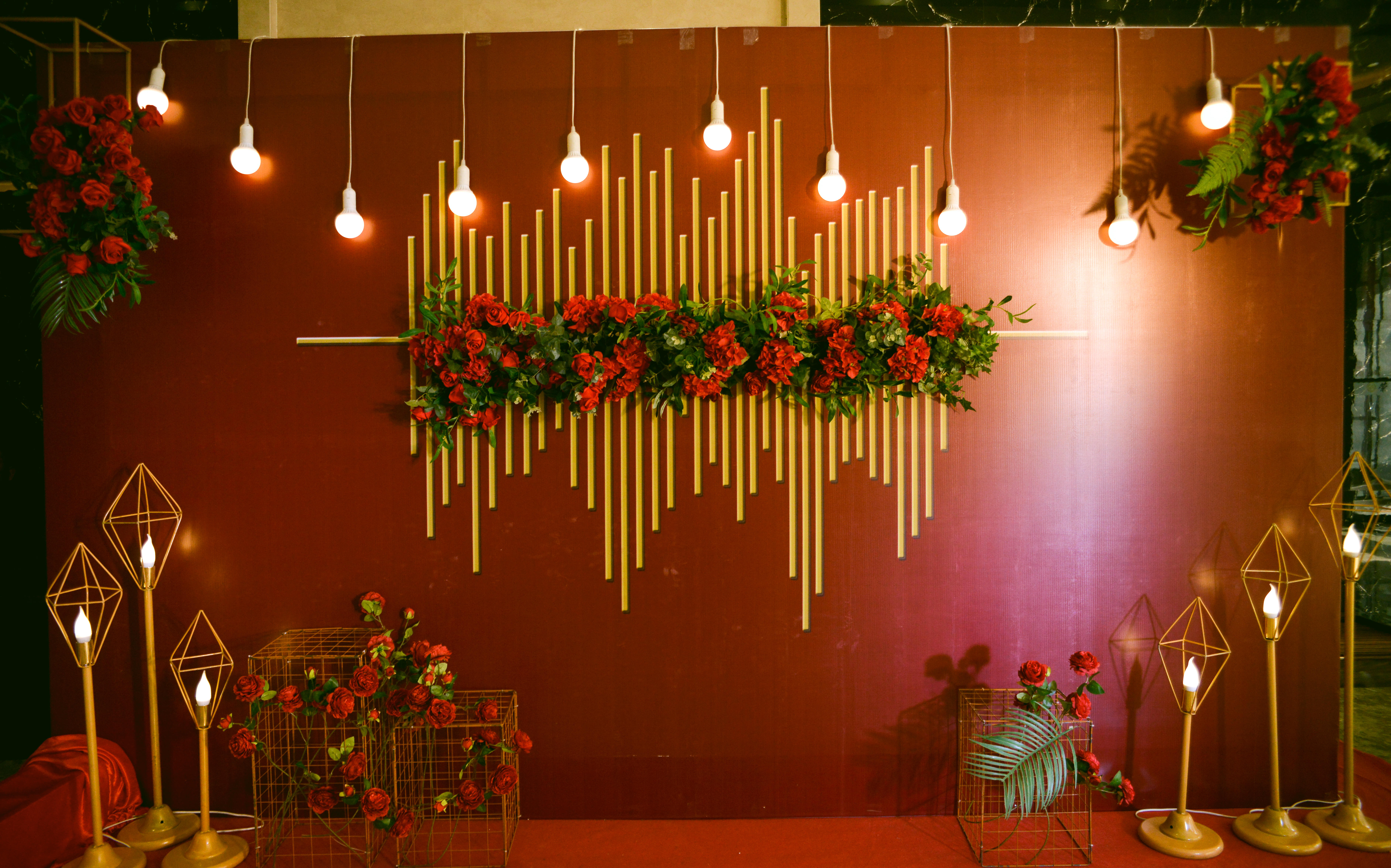 轻奢酒红色婚礼  低调沉稳  有质感