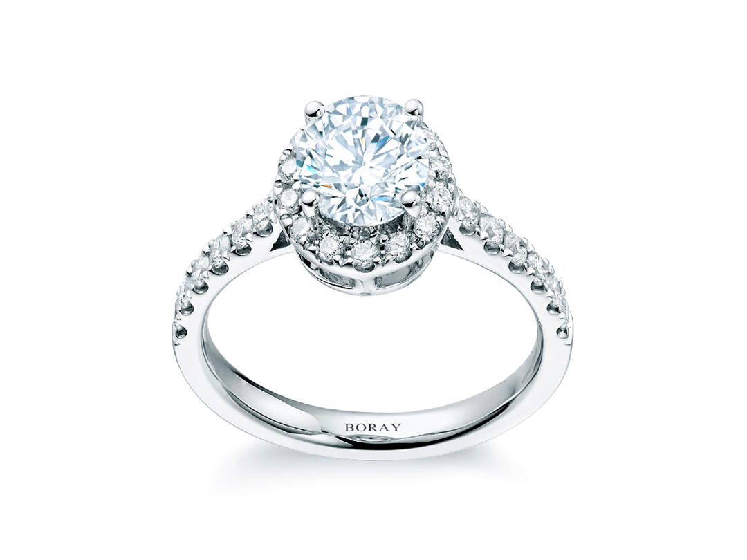 BORAY——满天星（白18K金）