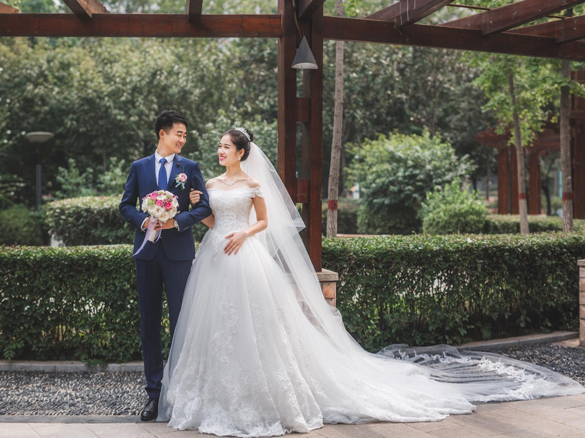 奢华3件套（主纱+敬酒服+长头纱）