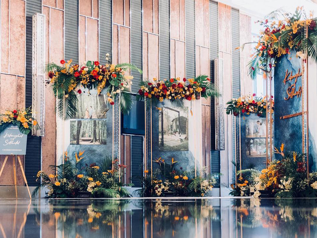 【花海阁】蓝色泼墨婚礼 | 不一样的风格