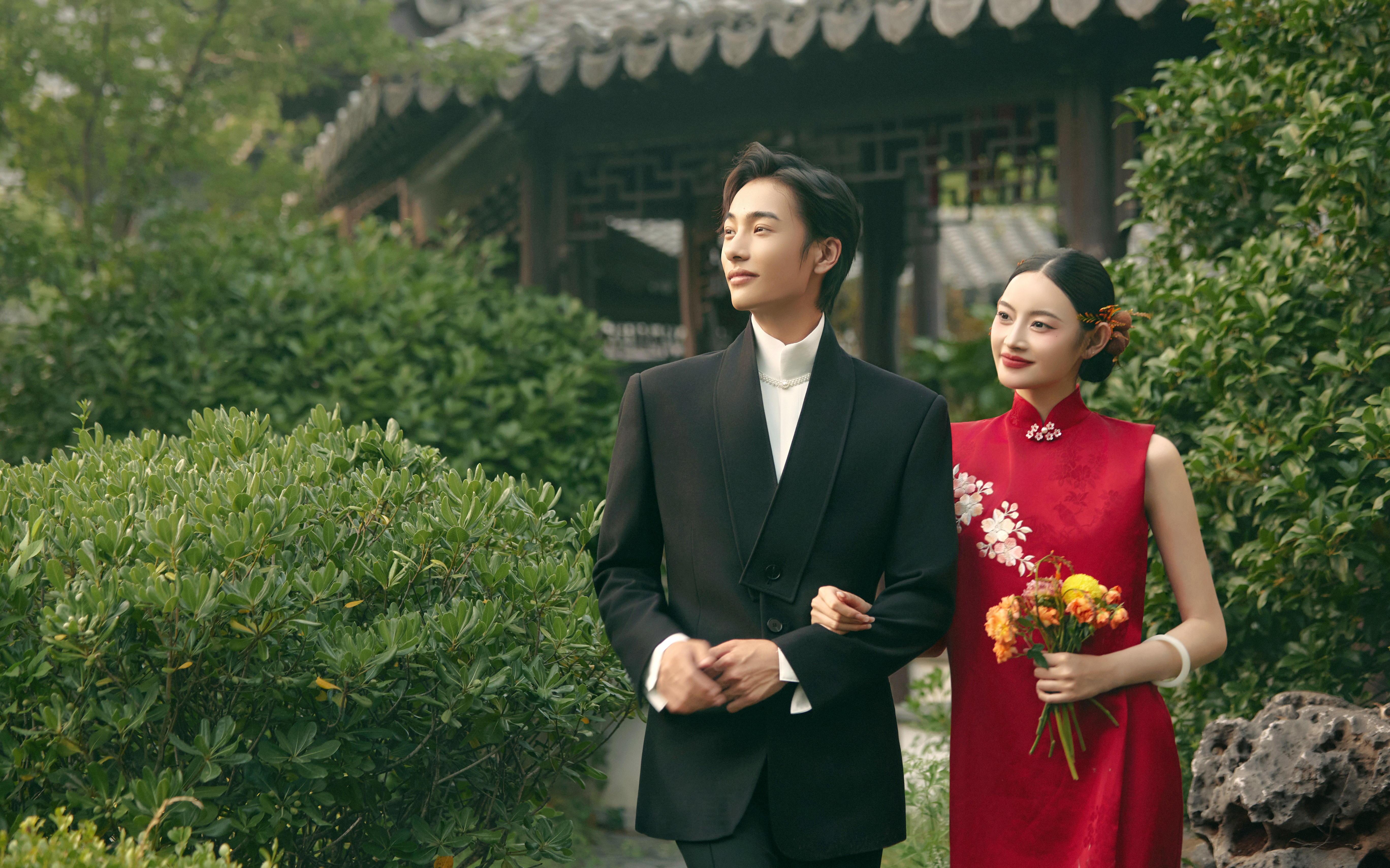 【超值优惠】新中式园林婚照，把爱情拍成国风大片