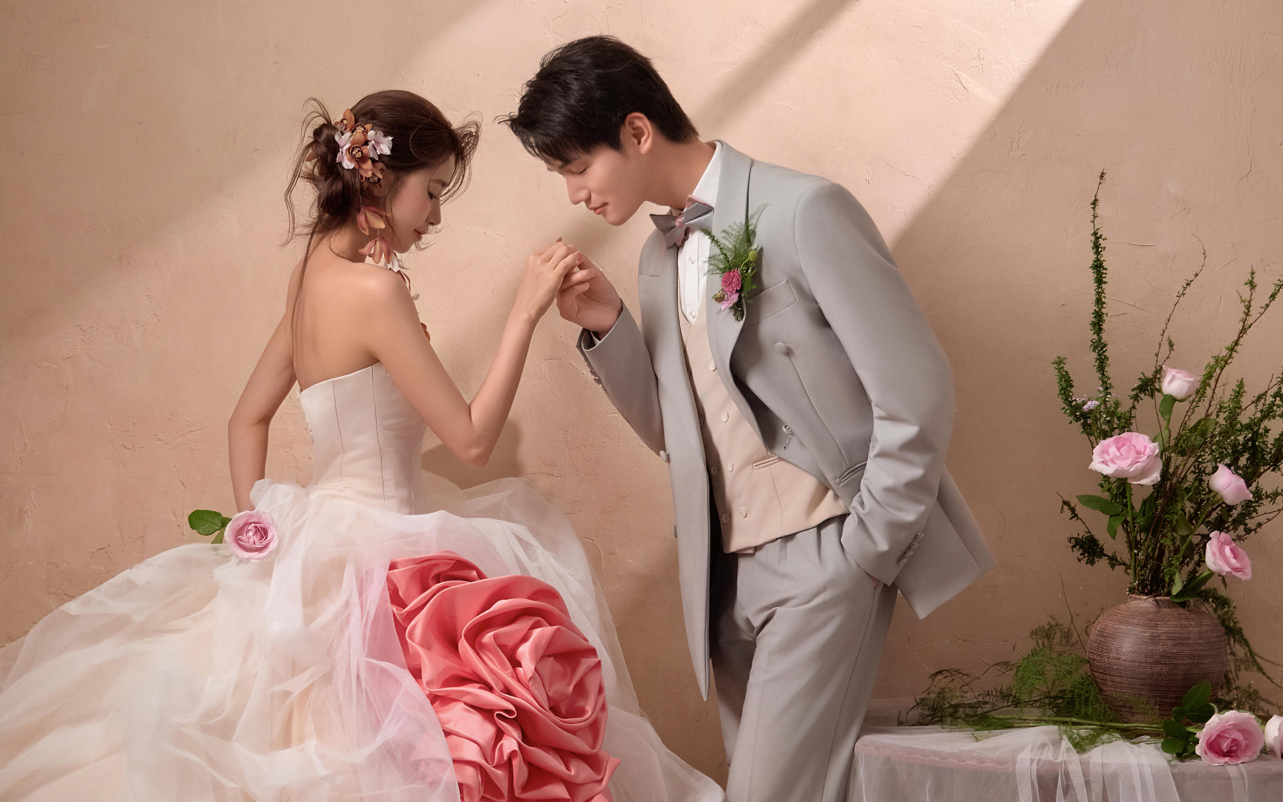 梵夢?原創(chuàng) 我承認(rèn)心動了儀式感光影婚紗照太驚艷了