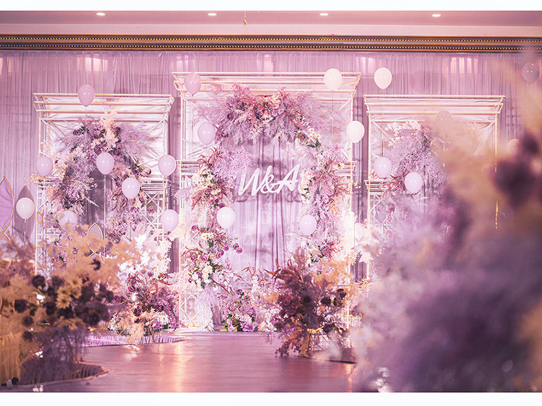 【石家庄Sunny喜铺】梦境花园/紫色系花艺设计