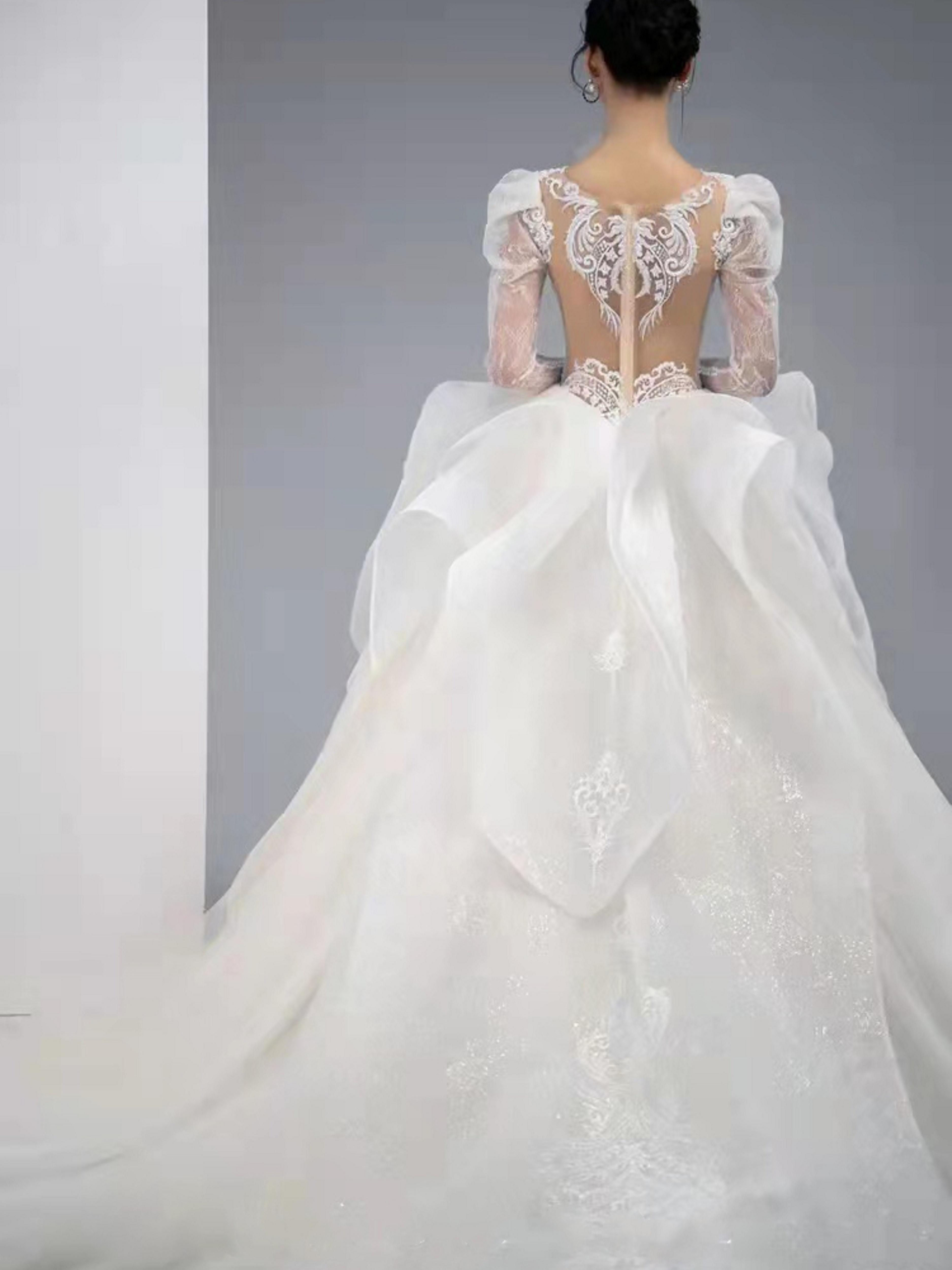 高定设计师主纱+秀禾+礼服+男士定制西装+跟妆