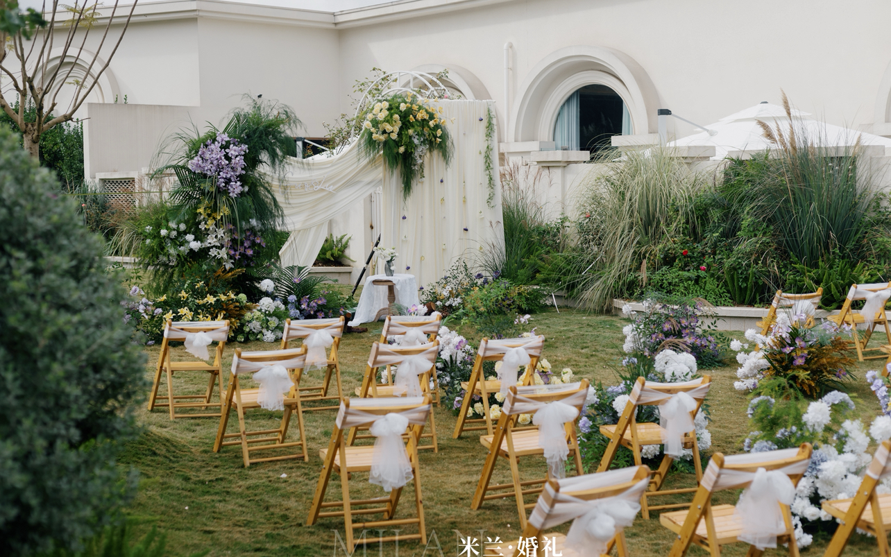 草坪婚礼/简约婚礼/韩式婚礼