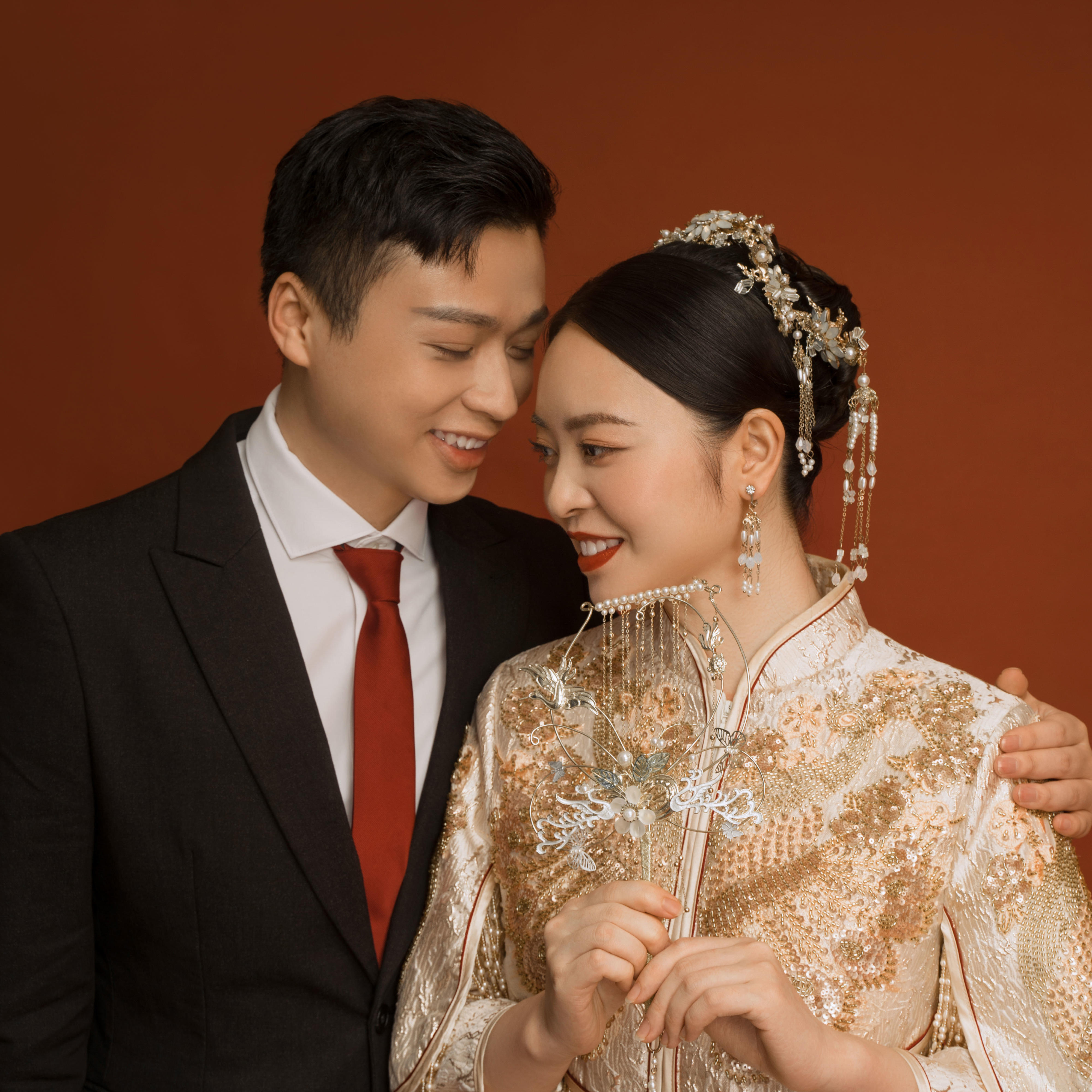 中式喜嫁 | 优雅又高级婚纱照 长辈比我还高兴
