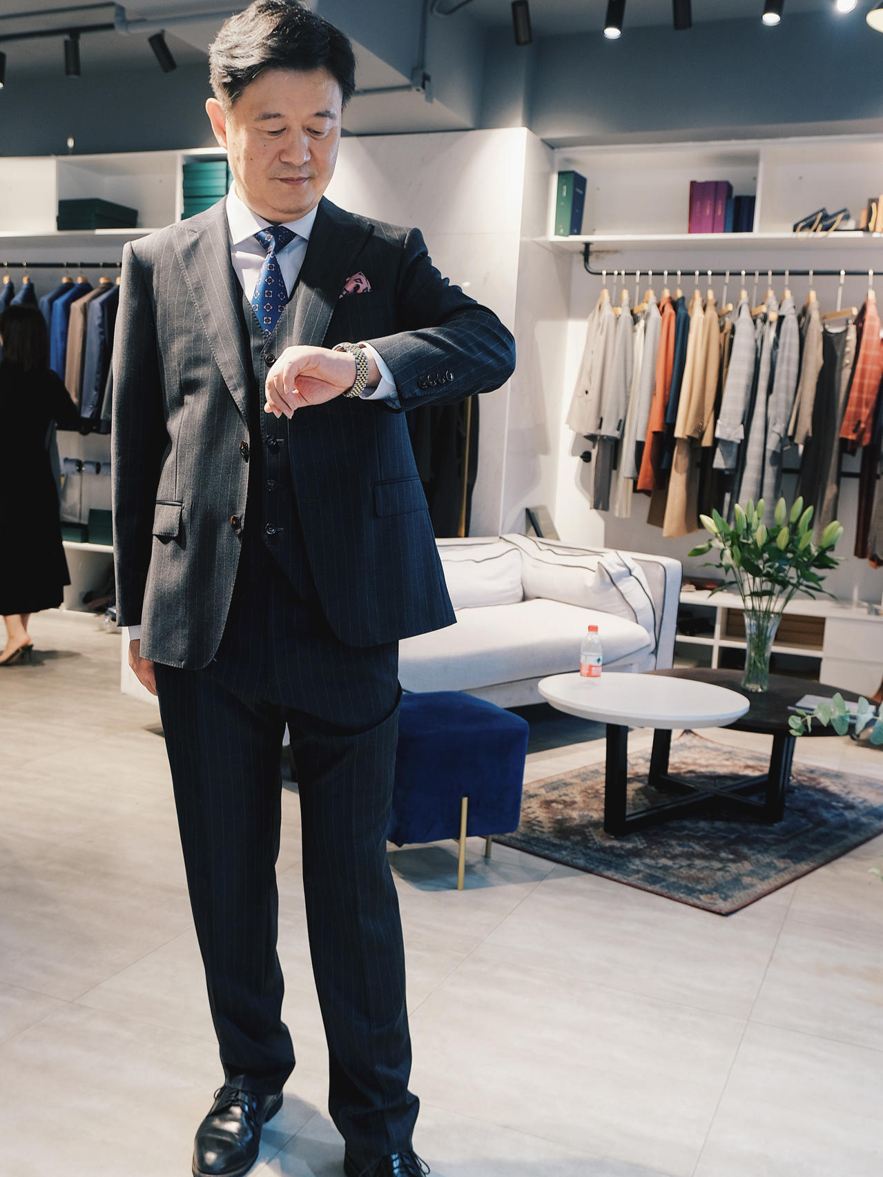 【宜昌莱定制】婚礼定制西服爸爸装四件套