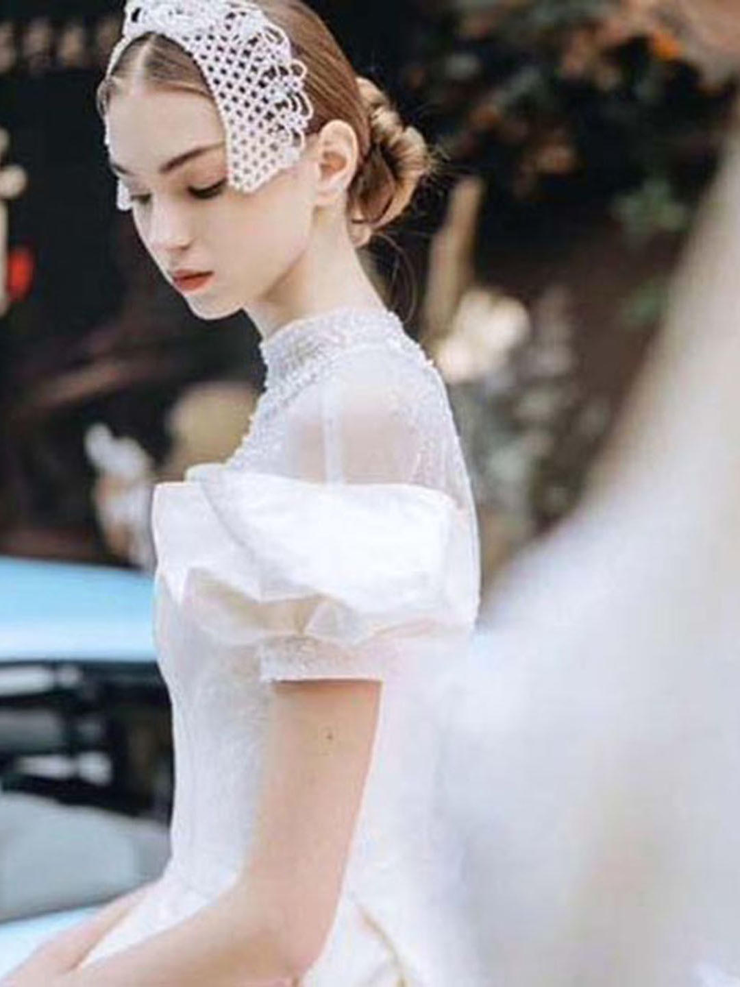 【潮婚节专享】复古宫廷三件套婚纱租赁