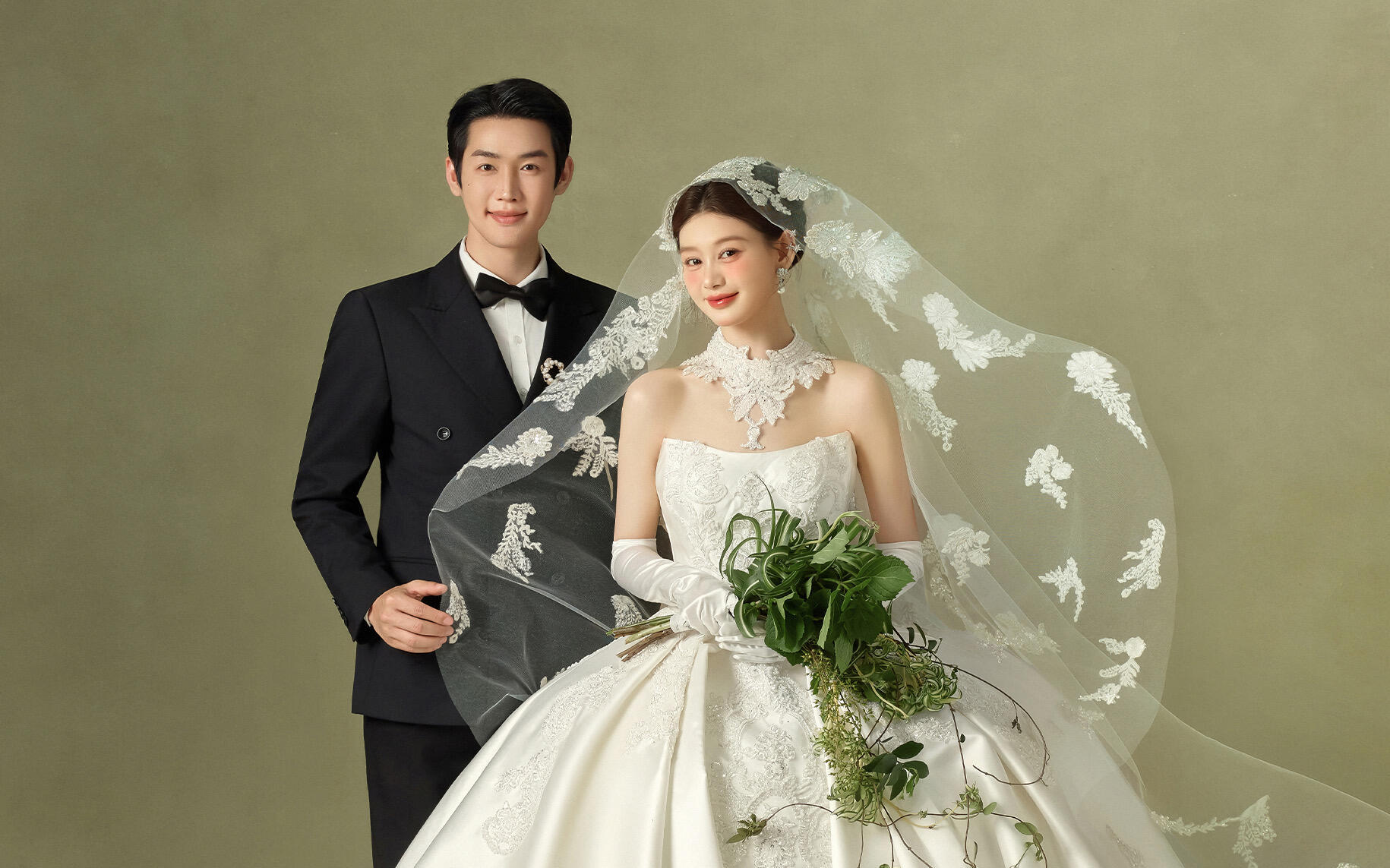【法式復(fù)古】 白月光大女主?高級感婚紗照