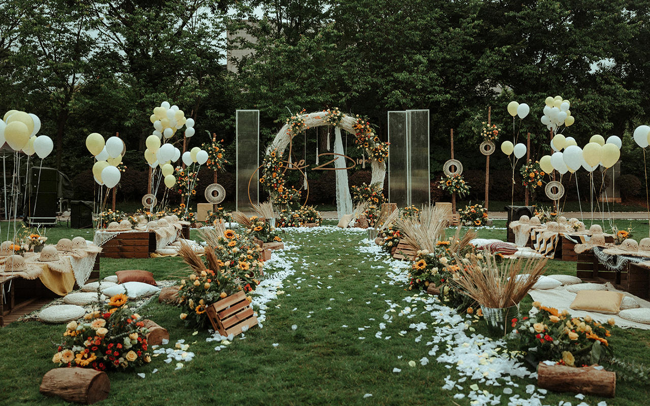 《 sunshine》向日葵户外婚礼