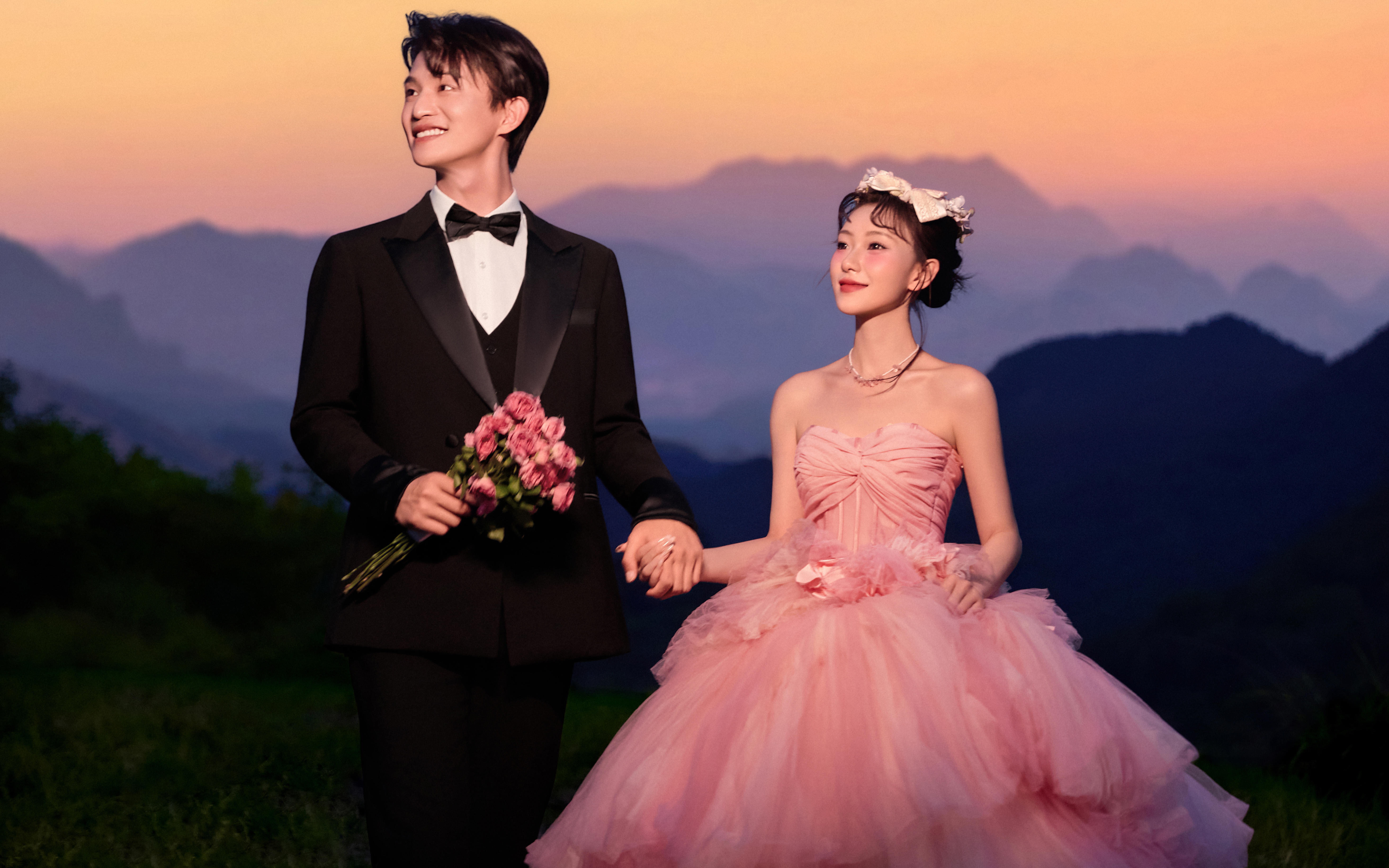 梵夢?原創(chuàng) |誰能拒絕粉紗配晚霞啊?超浪漫?