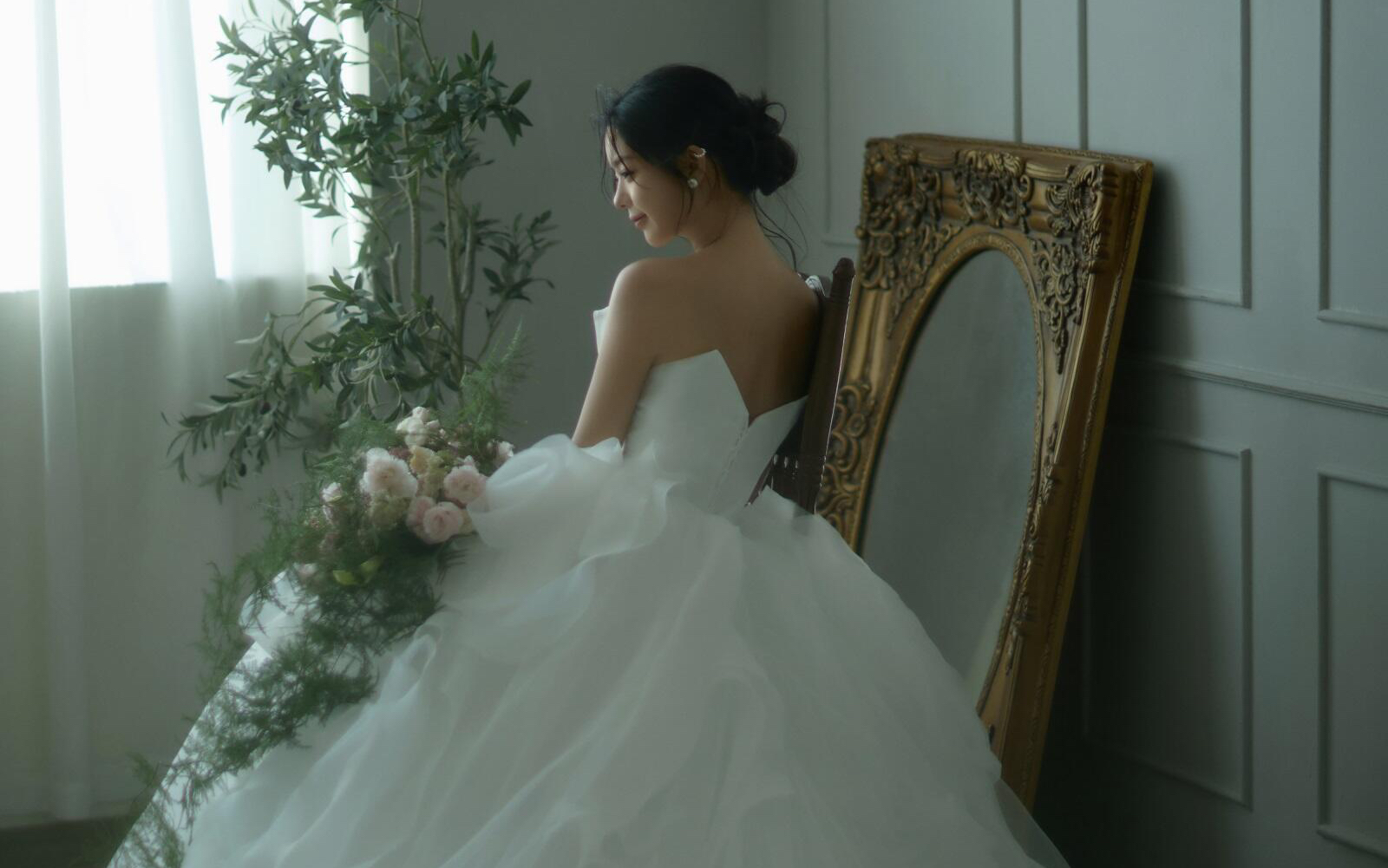 🌿高级感室内婚纱照