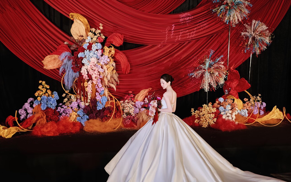 景德镇幸福嫁日婚庆—复古黑红色婚礼