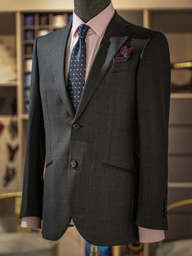 【精英绅士】进口羊毛西装高定 + 送衬衣+送领带