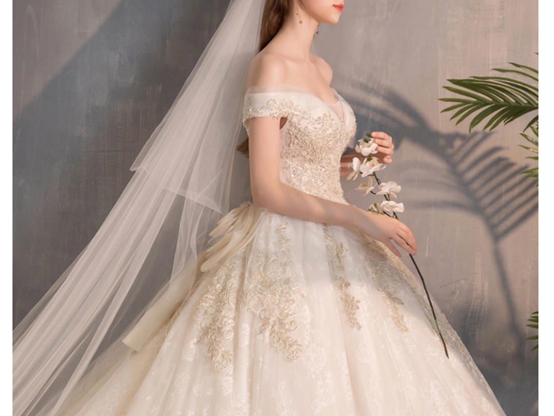 【DEAR YOU】99潮婚节婚纱礼服4件套