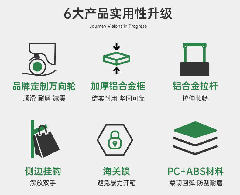 【送红色箱套】陪嫁箱L-8863 防爆拉链高档行李箱陪嫁箱子嫁妆