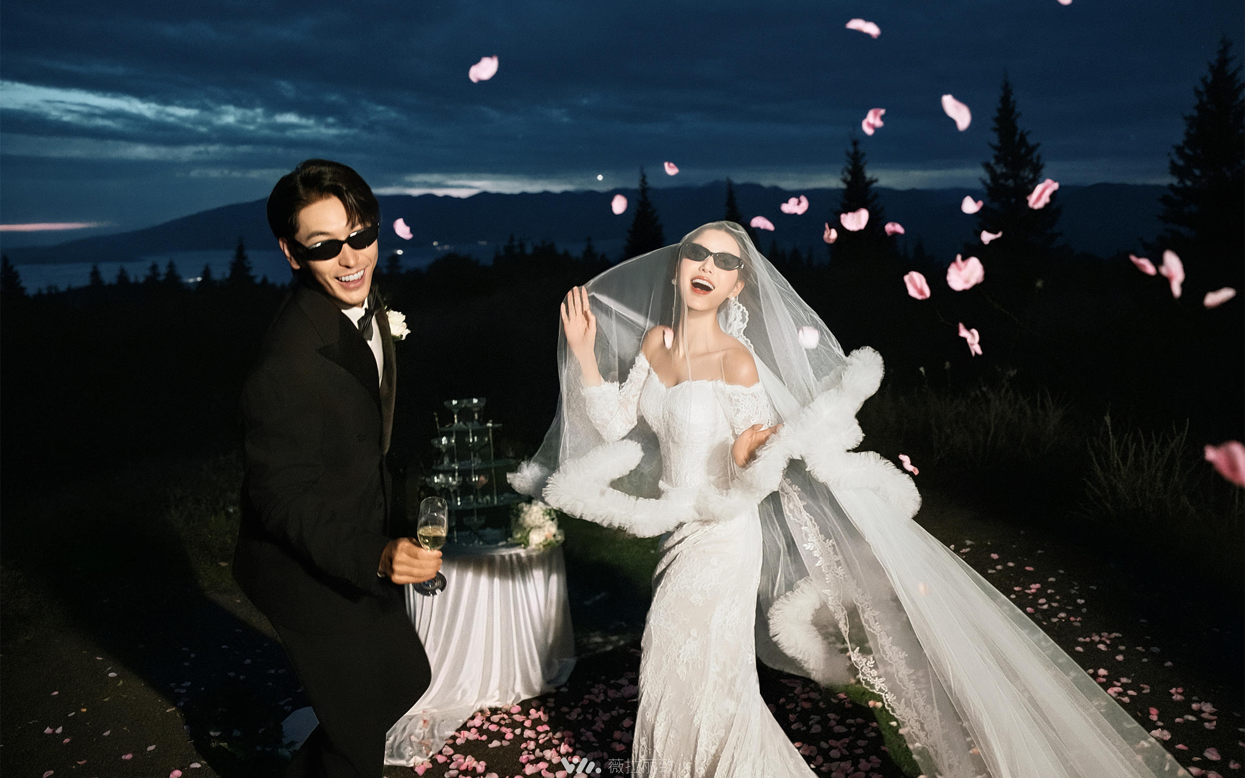 像女明星婚礼现场的既视感🍃胶片婚纱照