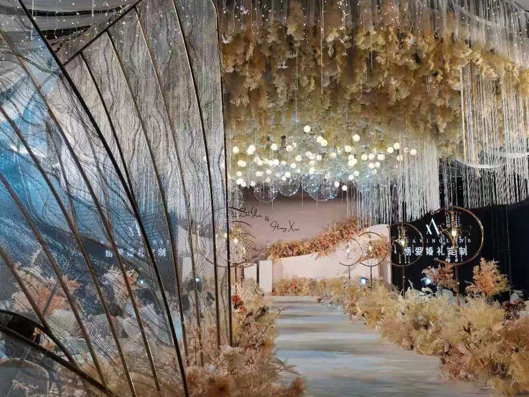 人气爆棚香槟色婚礼汇峰大酒店婚礼