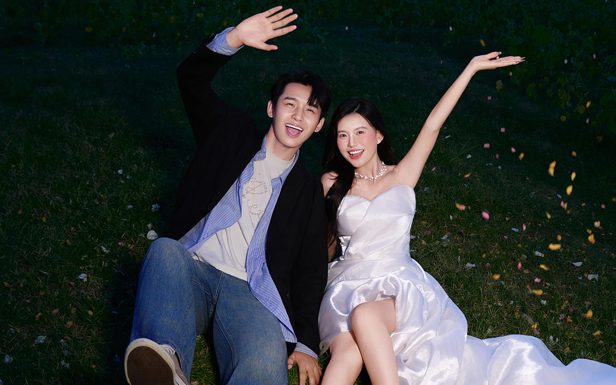 誰(shuí)懂啊！夜景湖景婚紗照的互動(dòng)感太戳人