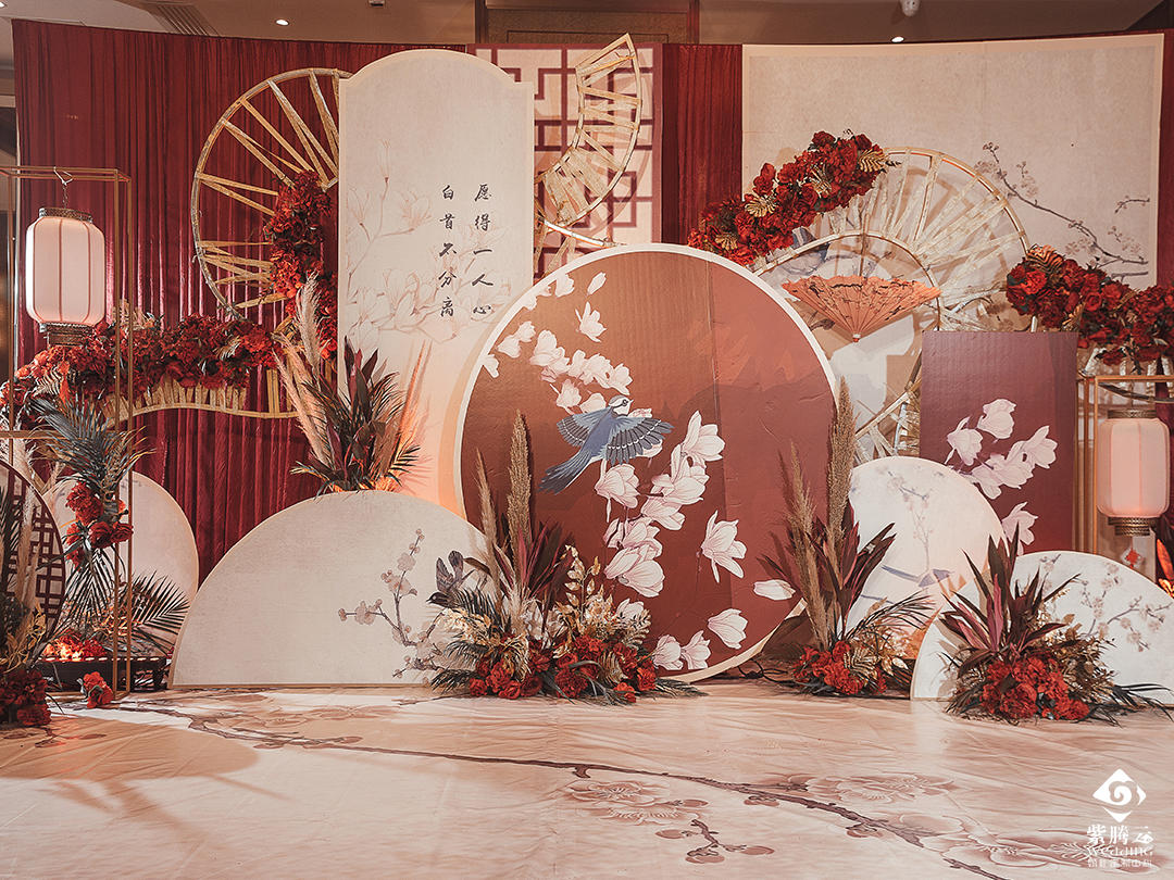 昆山紫腾云婚礼 | 暖金新中式婚礼 奢华大气主推