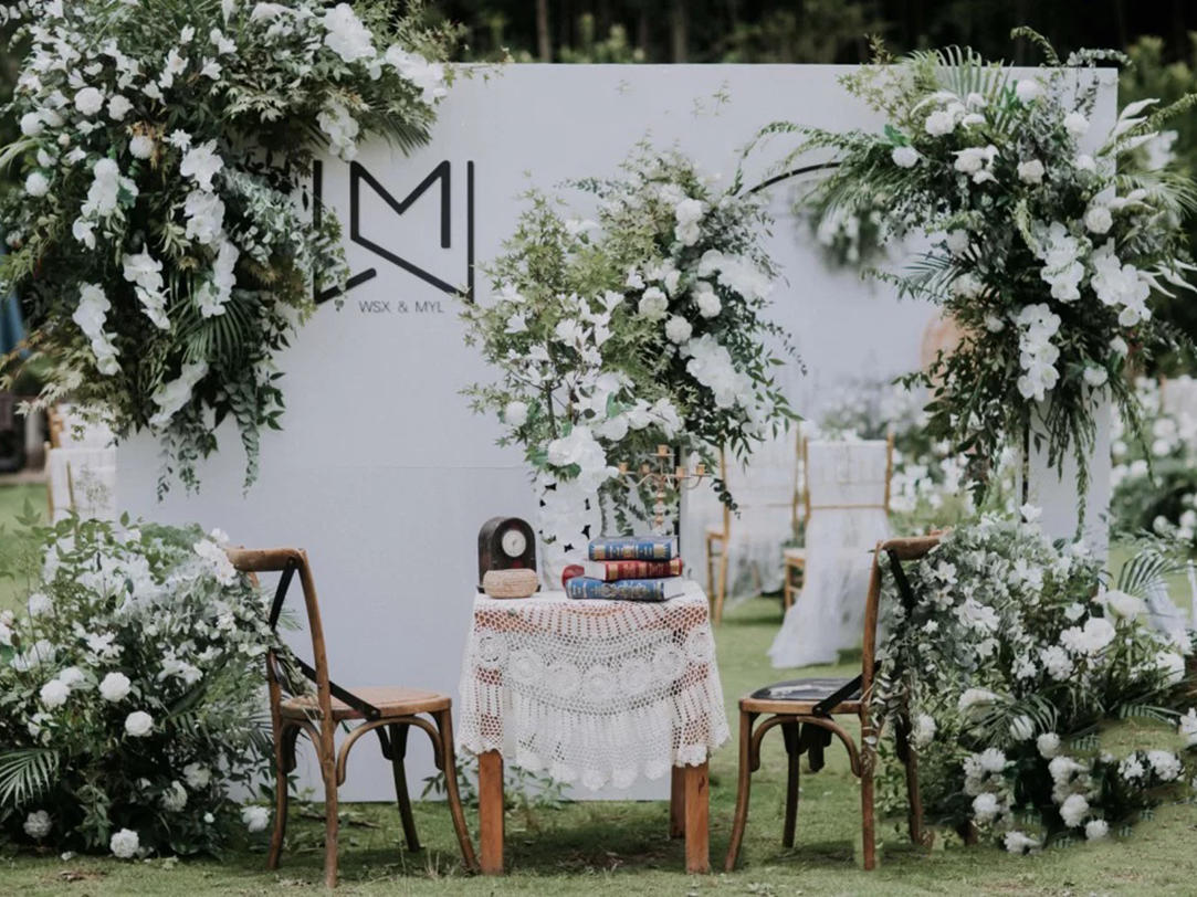 【简爱婚礼】小预算|爆款森系 小清新 户外婚礼