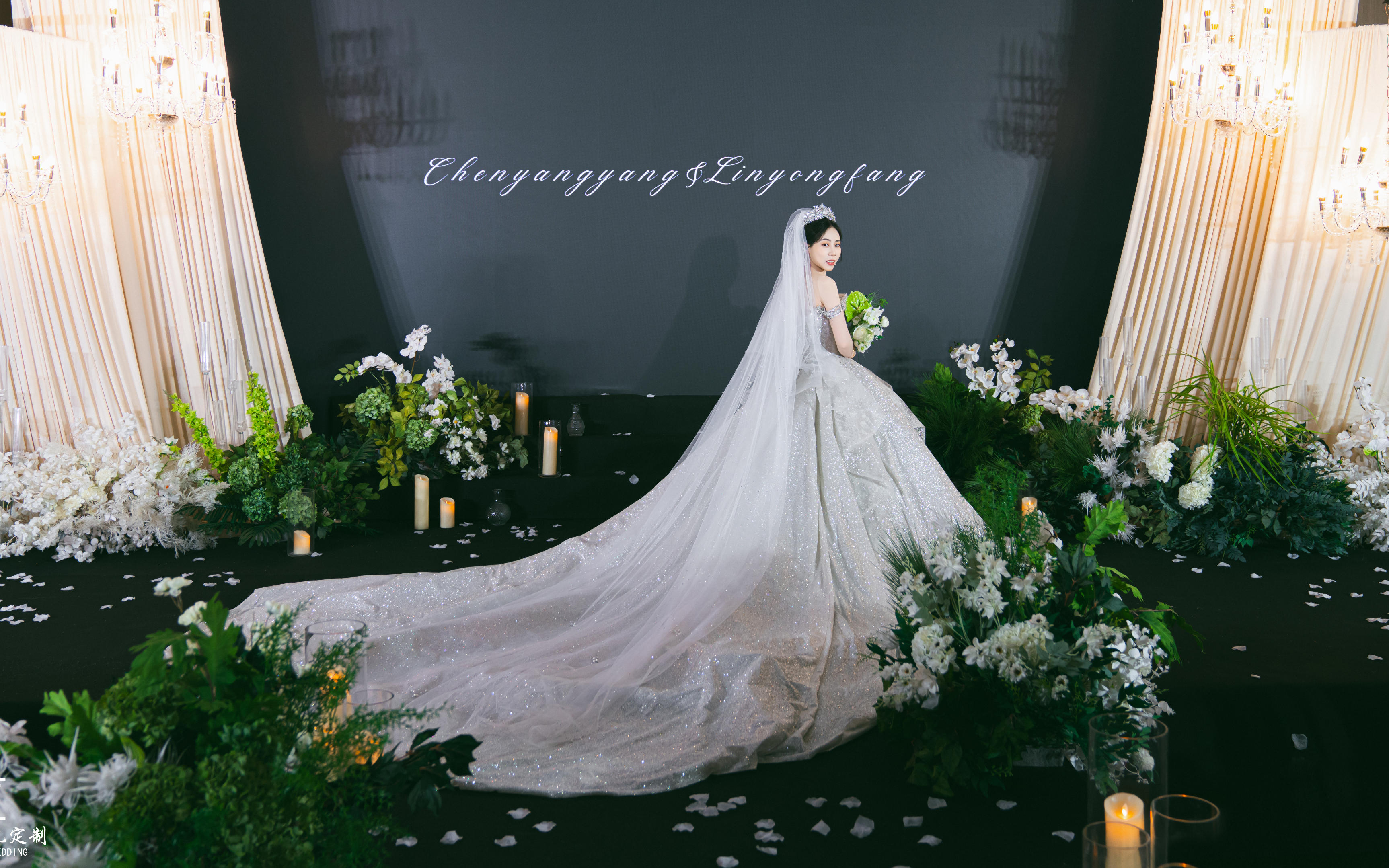 清新白绿·韩系婚礼范式