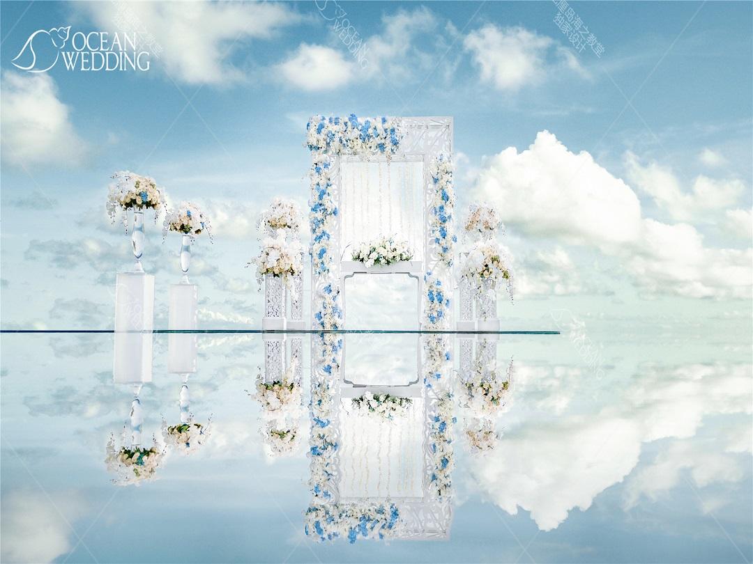 巴厘岛 — 天空之境水台婚礼