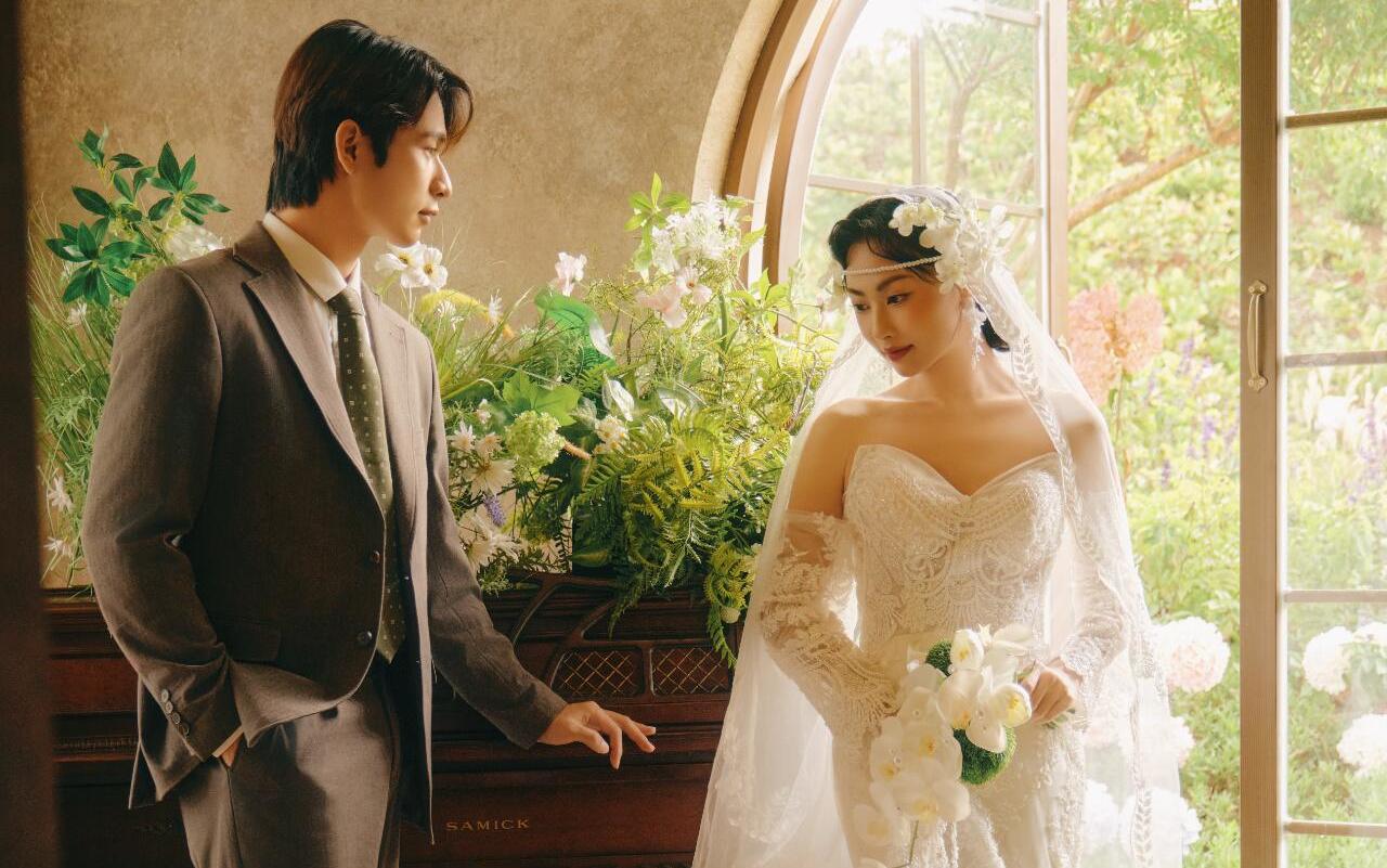 【輕法式復(fù)古婚紗照好絕】