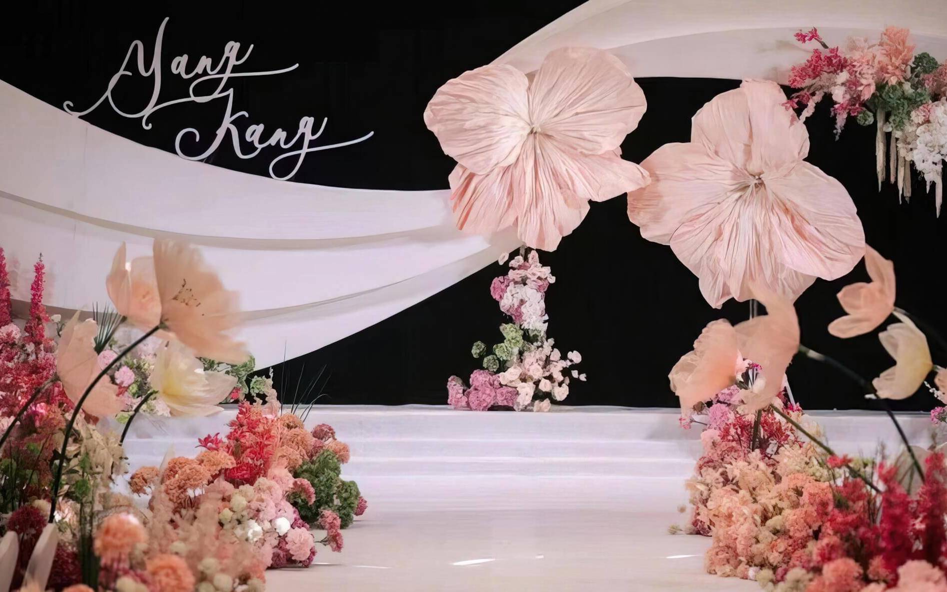 【鳳凰精致婚禮】白粉色西式簡約婚禮