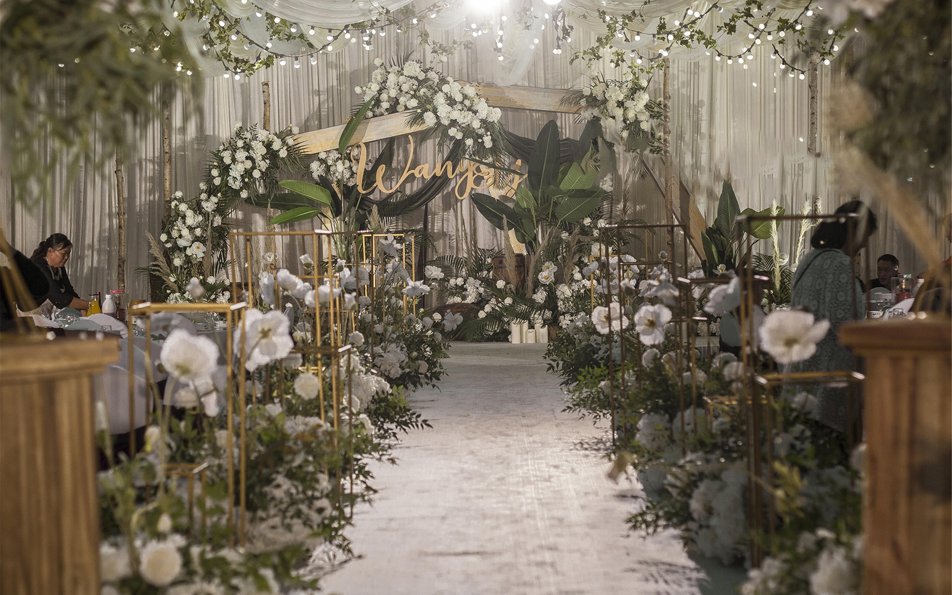 成都小预算森系小清新婚礼性价比高