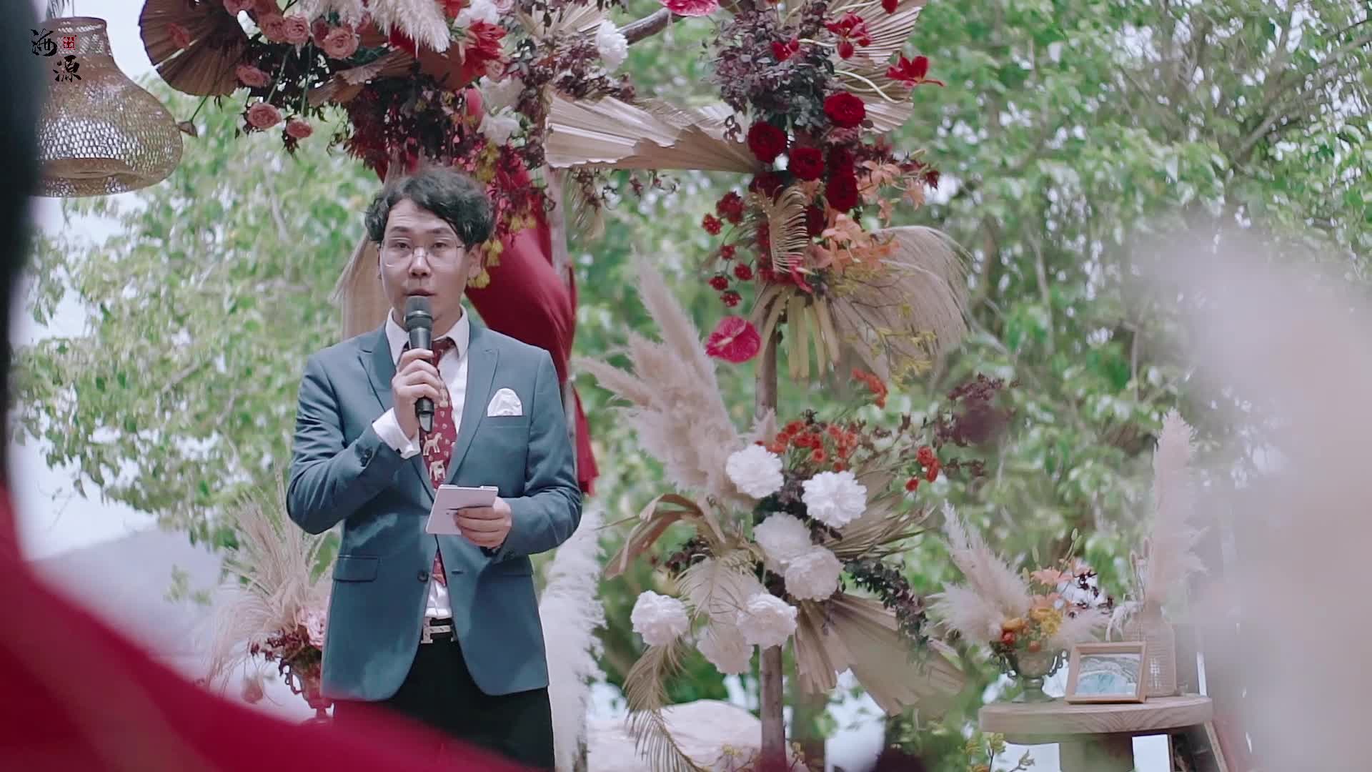三亚婚礼｜一场春华秋实的婚礼