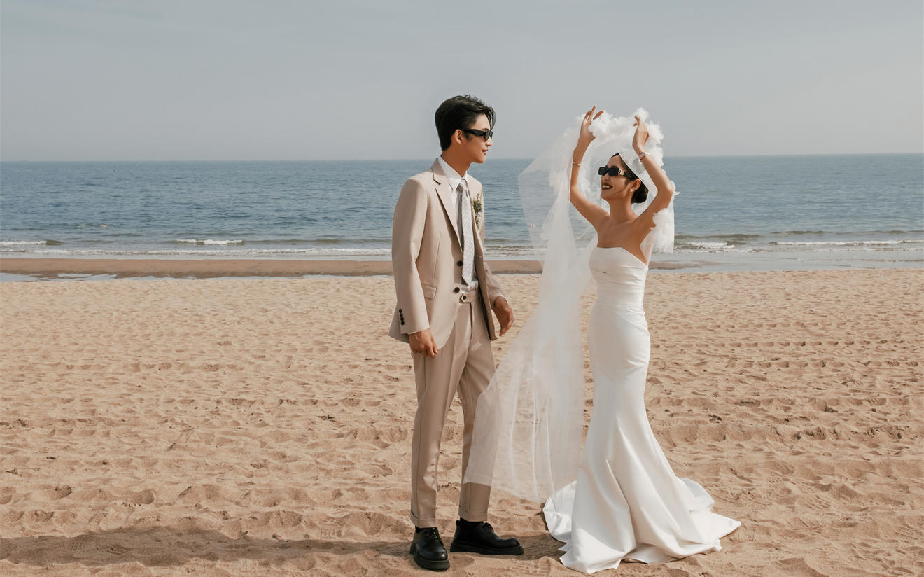 小众纪实海景婚纱照