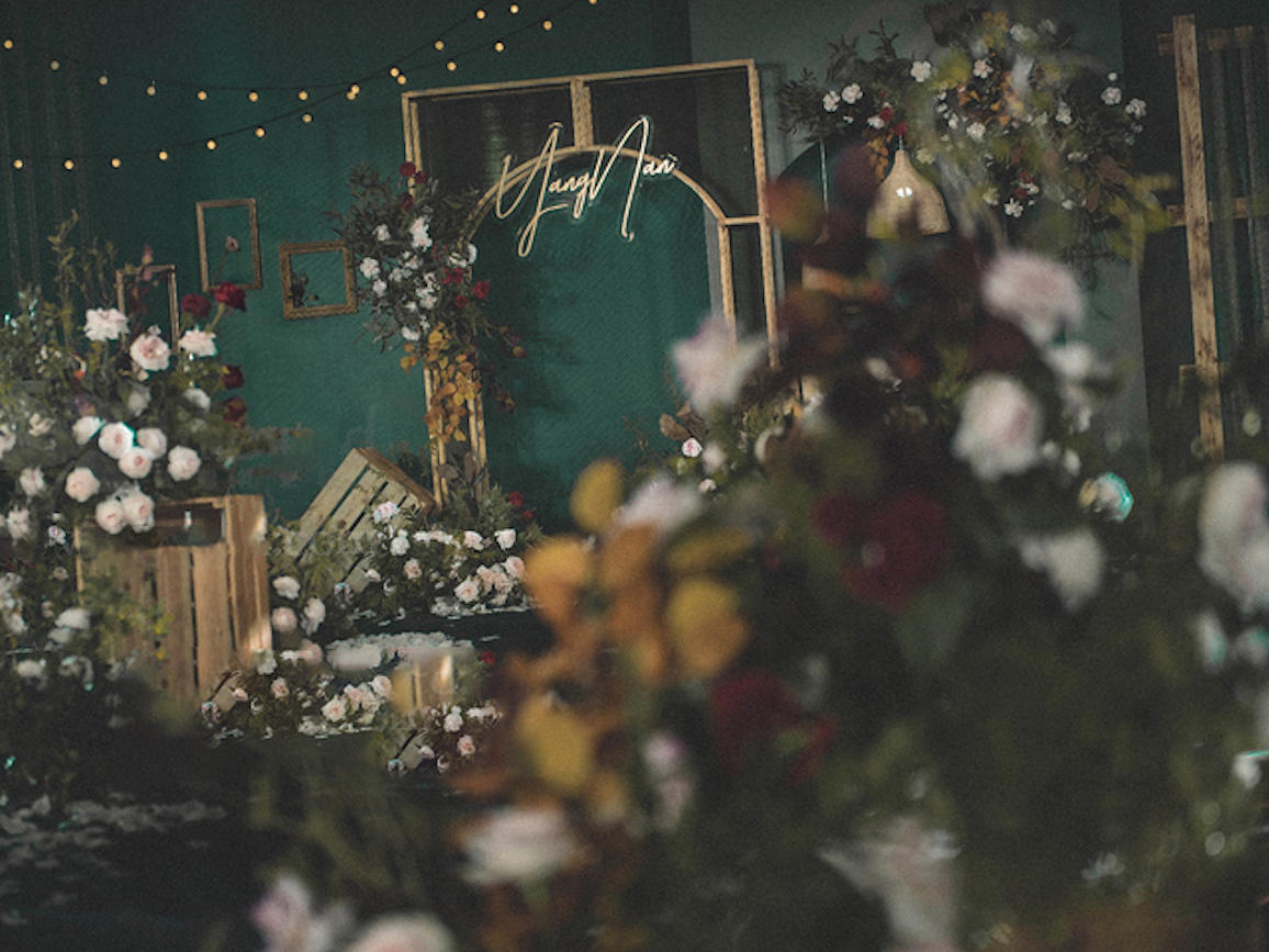 复古绿色婚礼 | Random Green