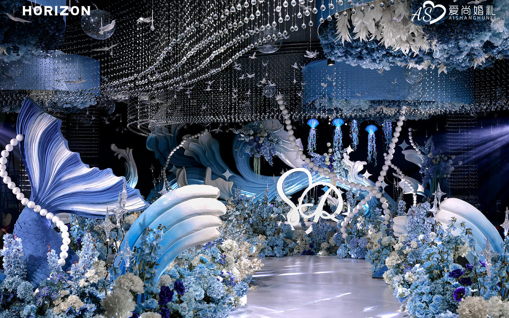 海洋之戀主題婚禮