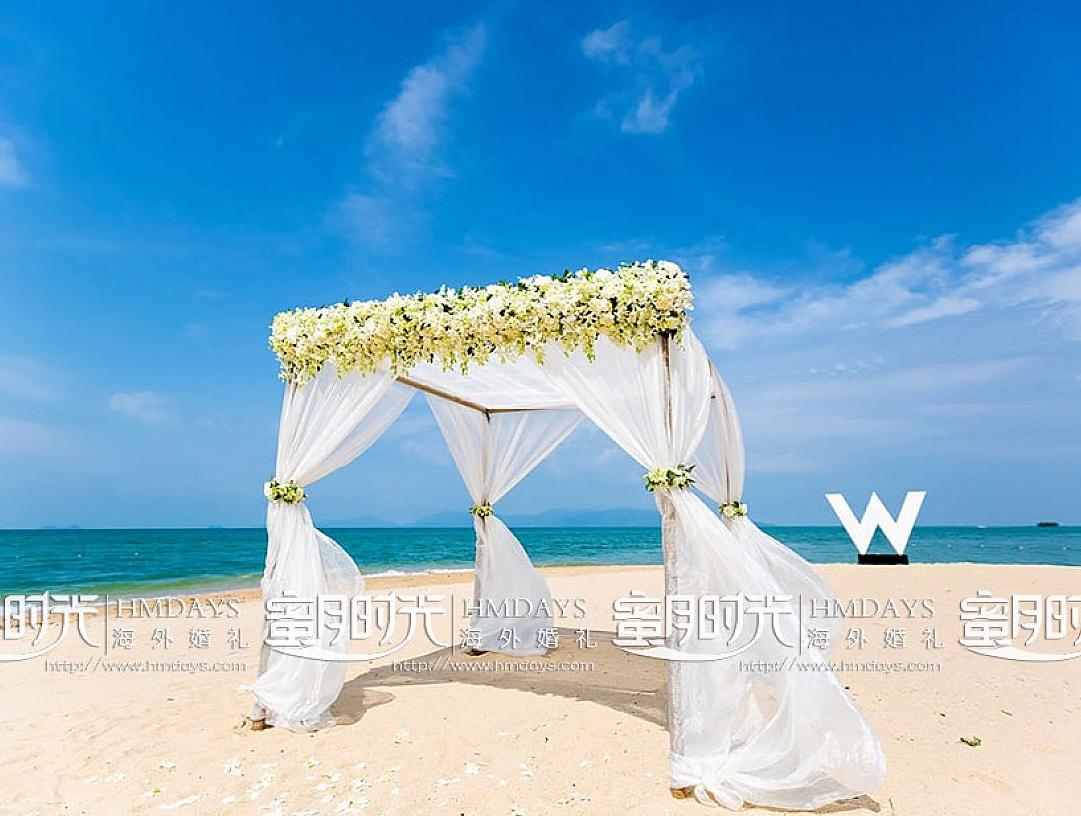 蜜月时光-苏梅岛W婚礼（W RETREAT KO