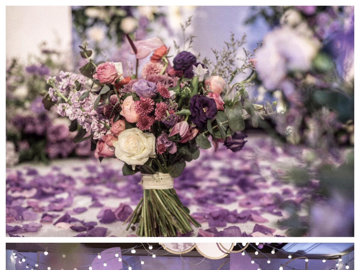 人员+布置+灯光+迎宾区+T台