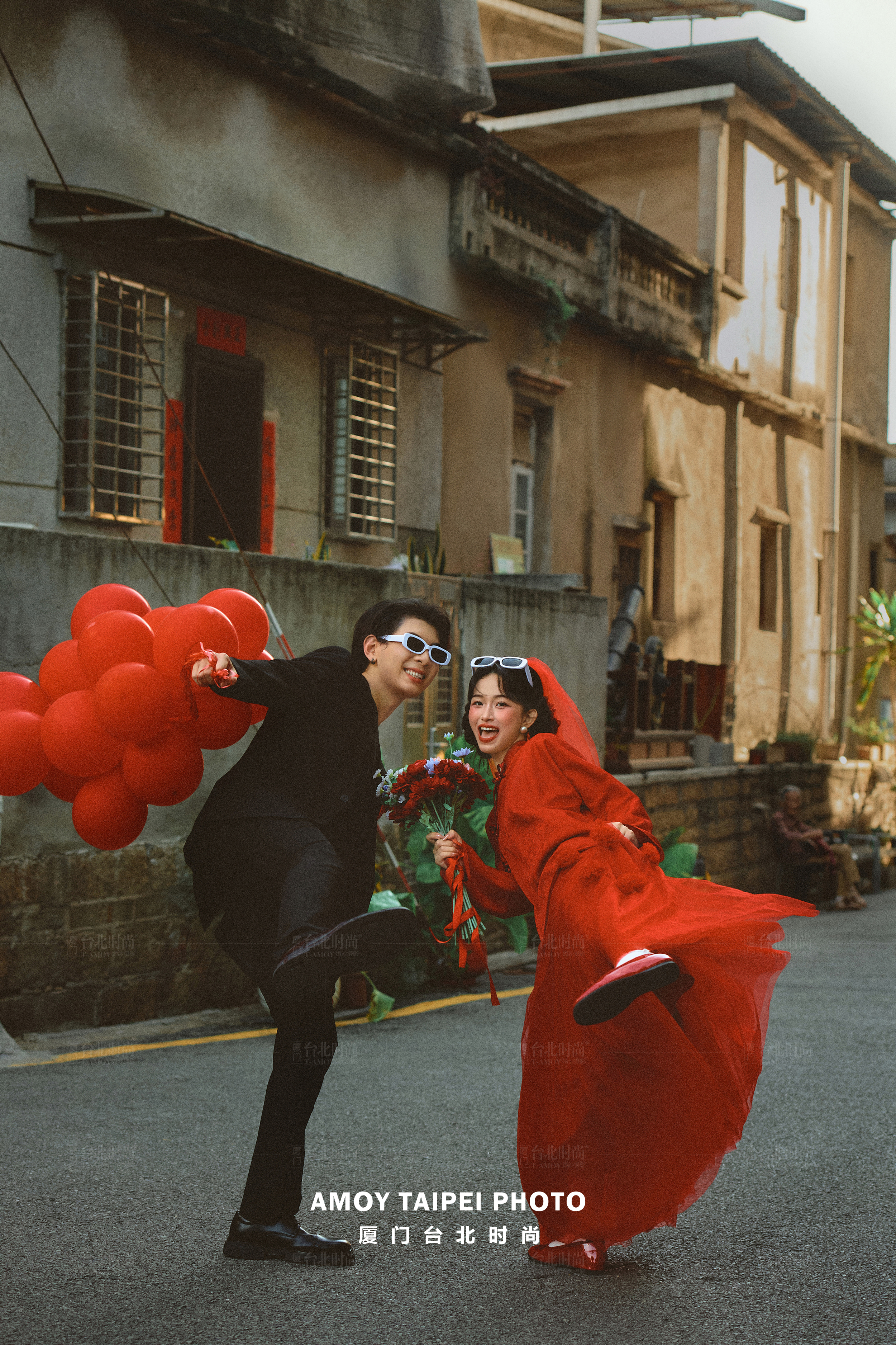 甜甜的新中式街拍