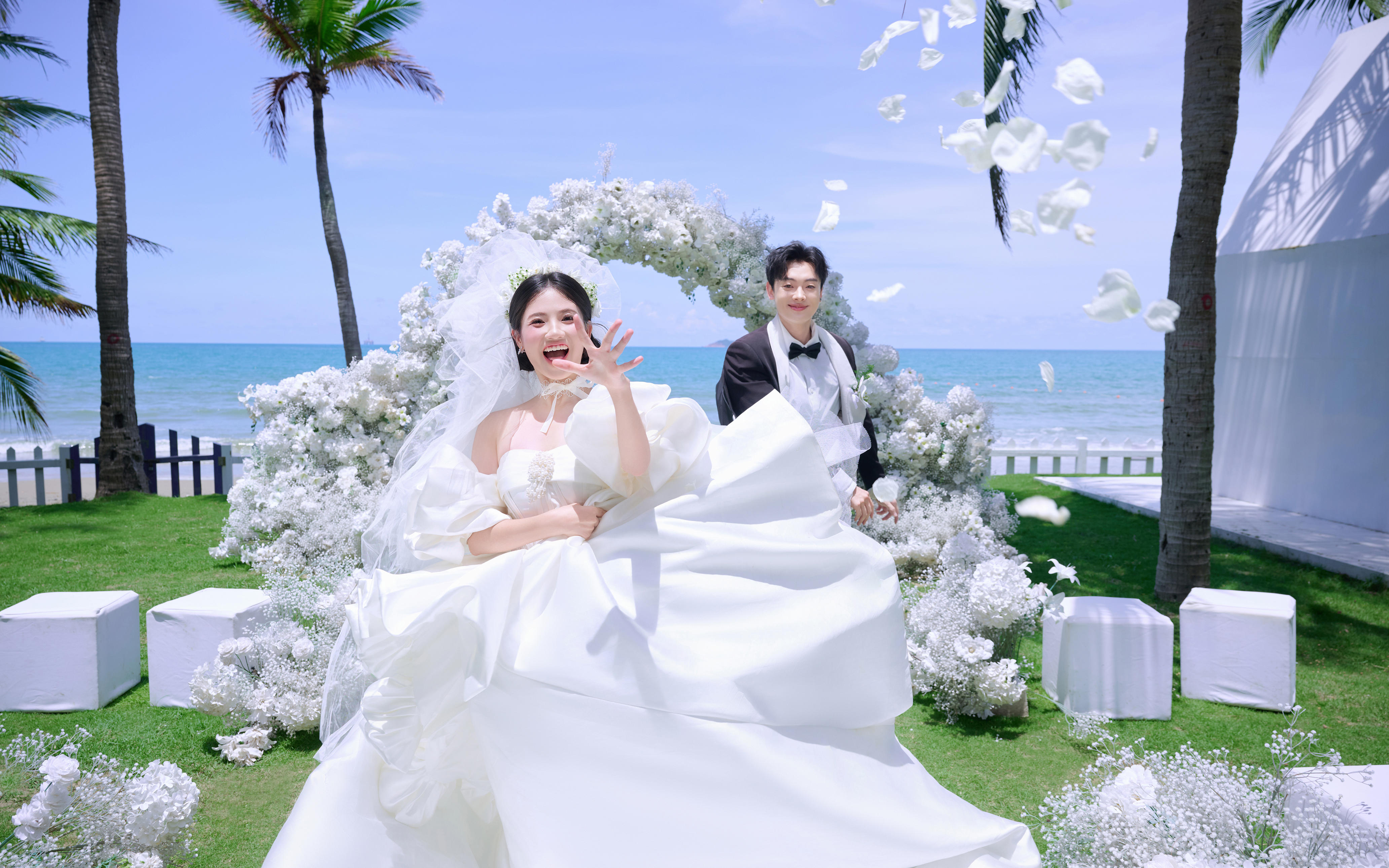 三亞婚紗照｜我們的愛情被上帝親吻過(guò)