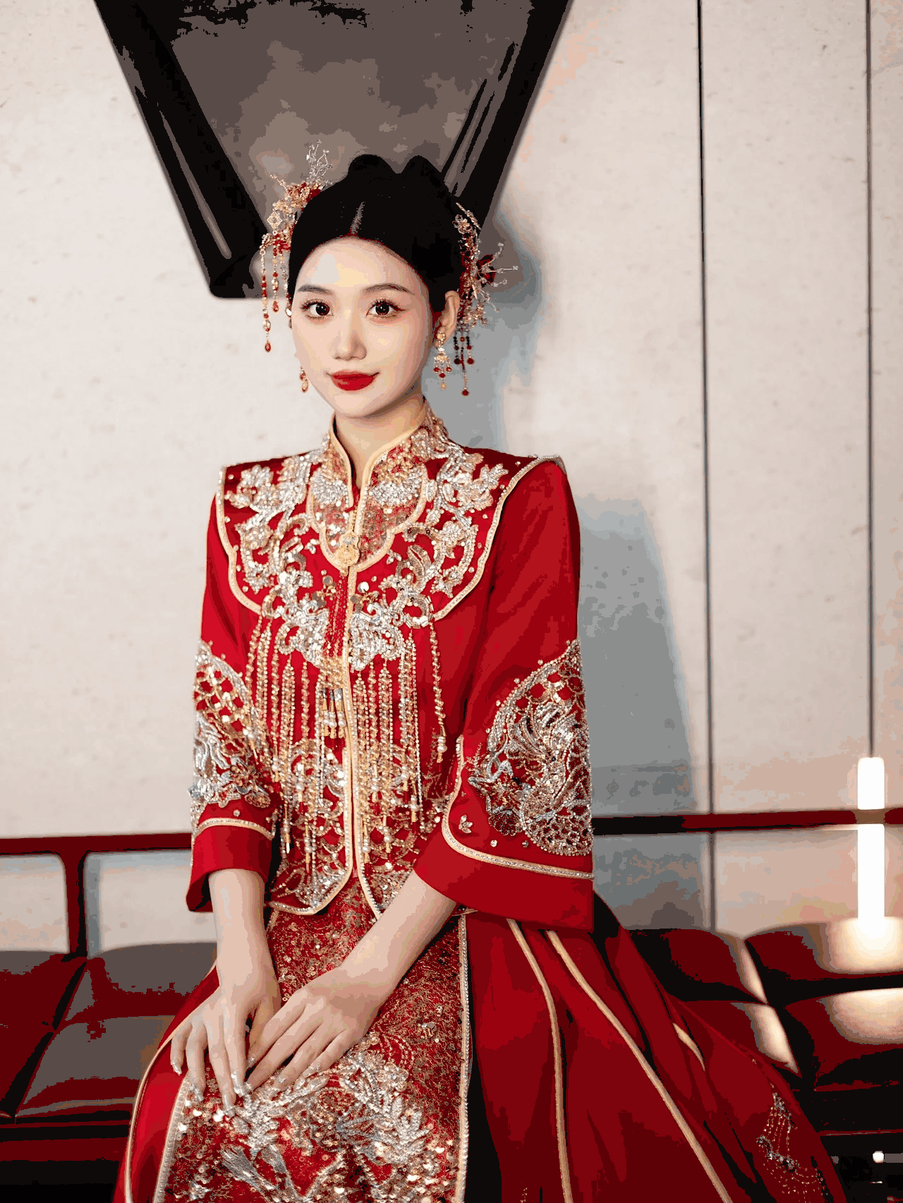 200-1680。昆明新娘妆。清透水润秀禾减龄妆