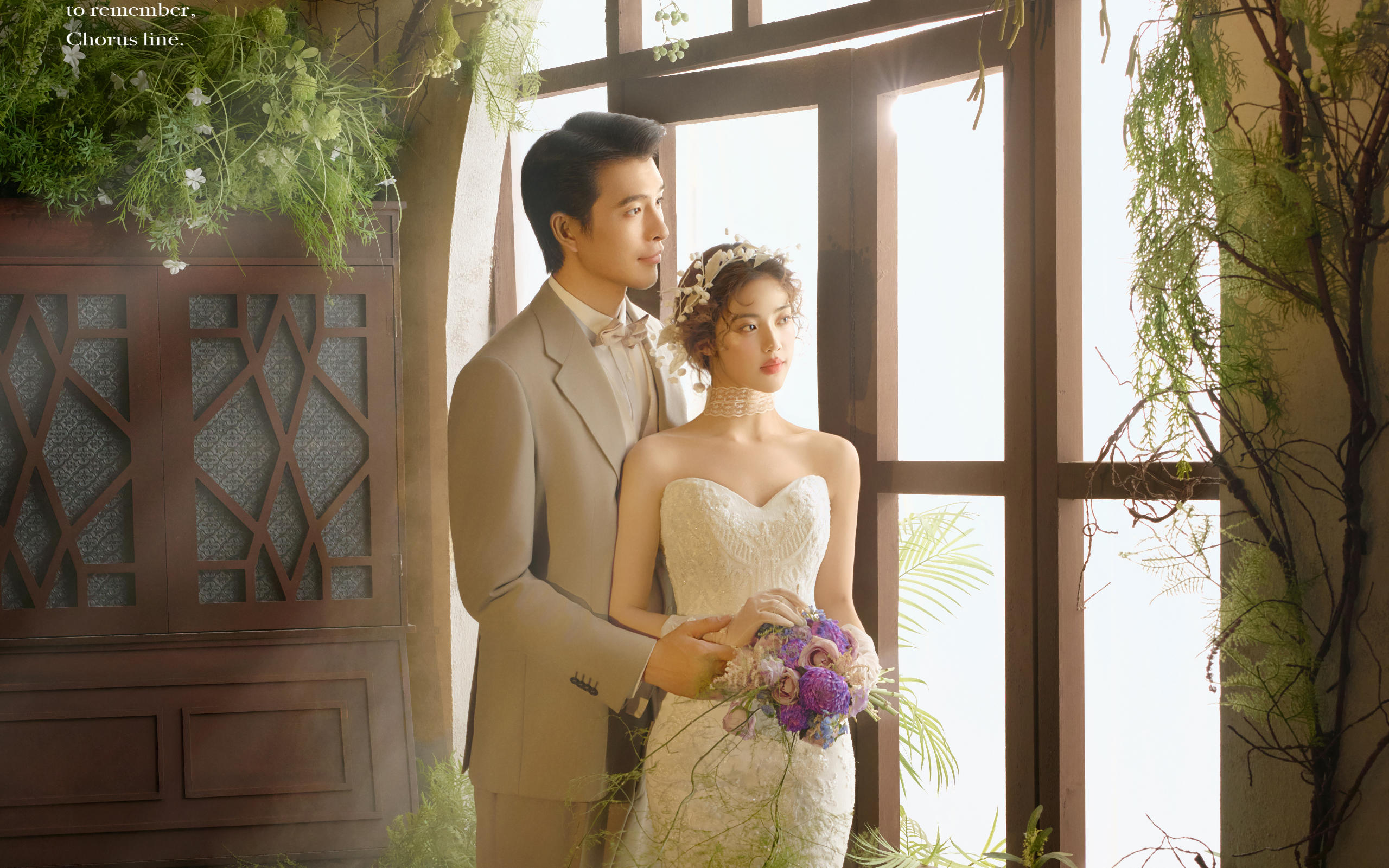 苏恩花房婚纱照梦幻出片