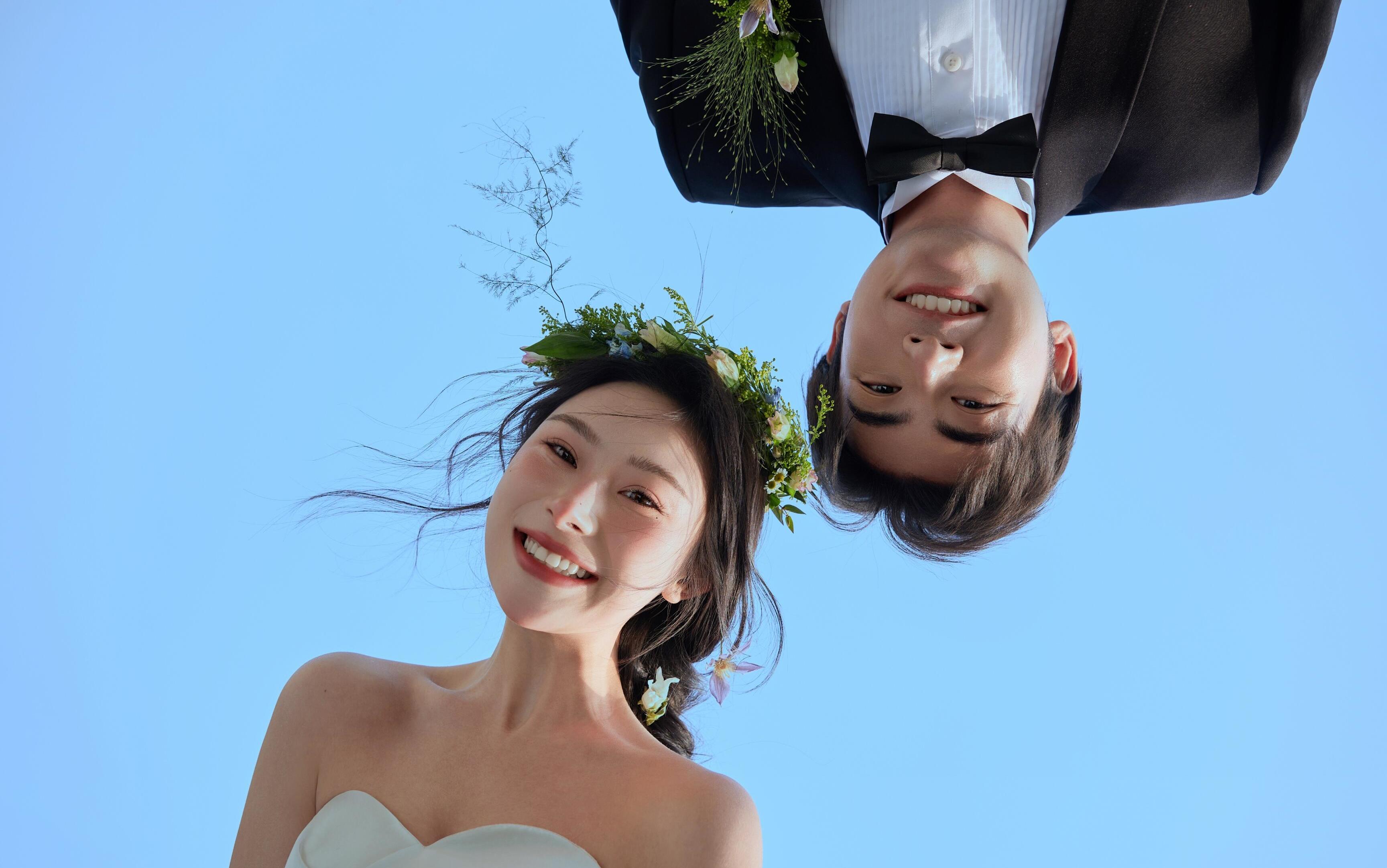 不按常理出牌??搞怪又可愛的生命力婚紗照