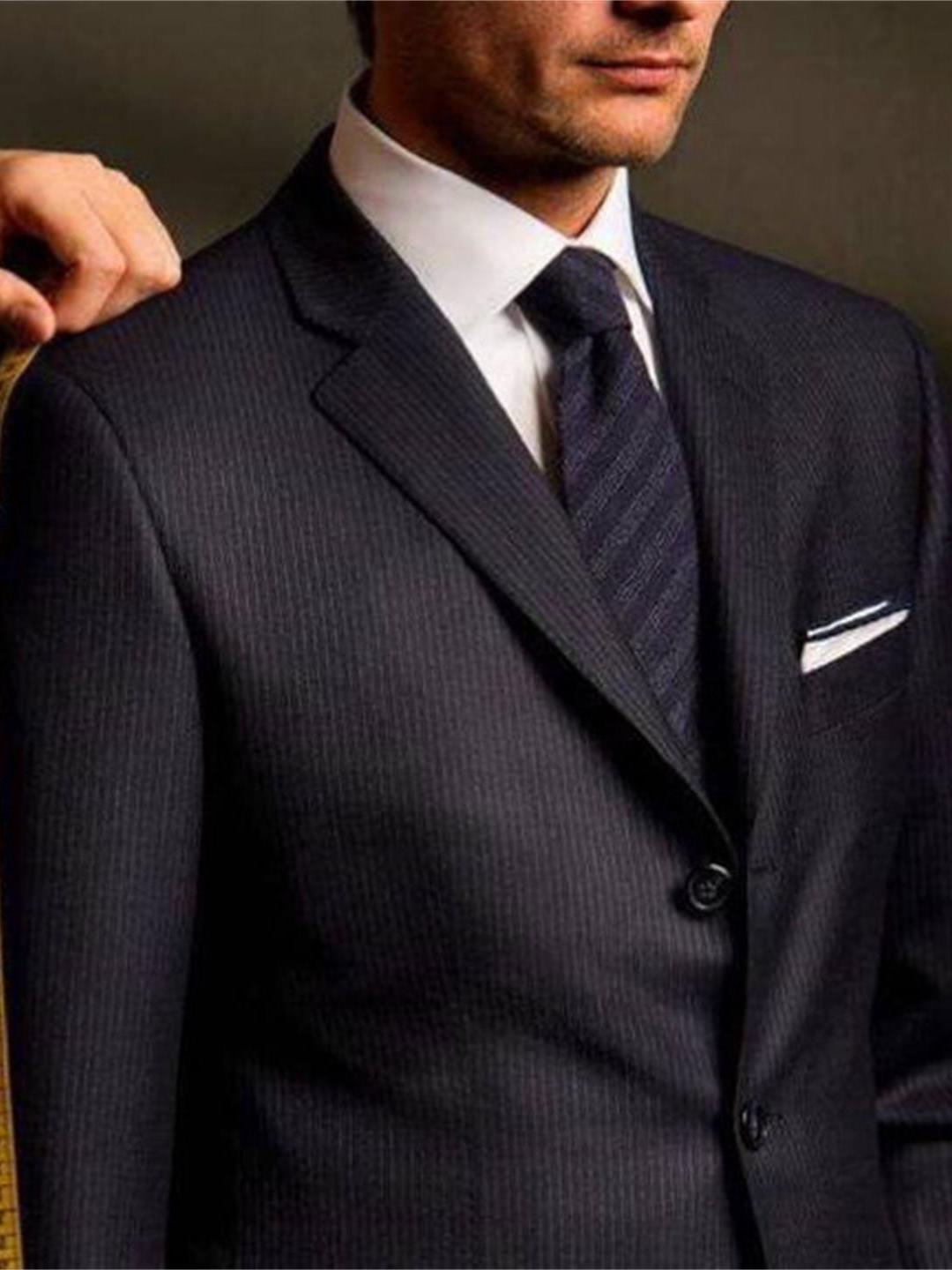 【Muse婚纱】 定制新郎西装 父亲西装定制