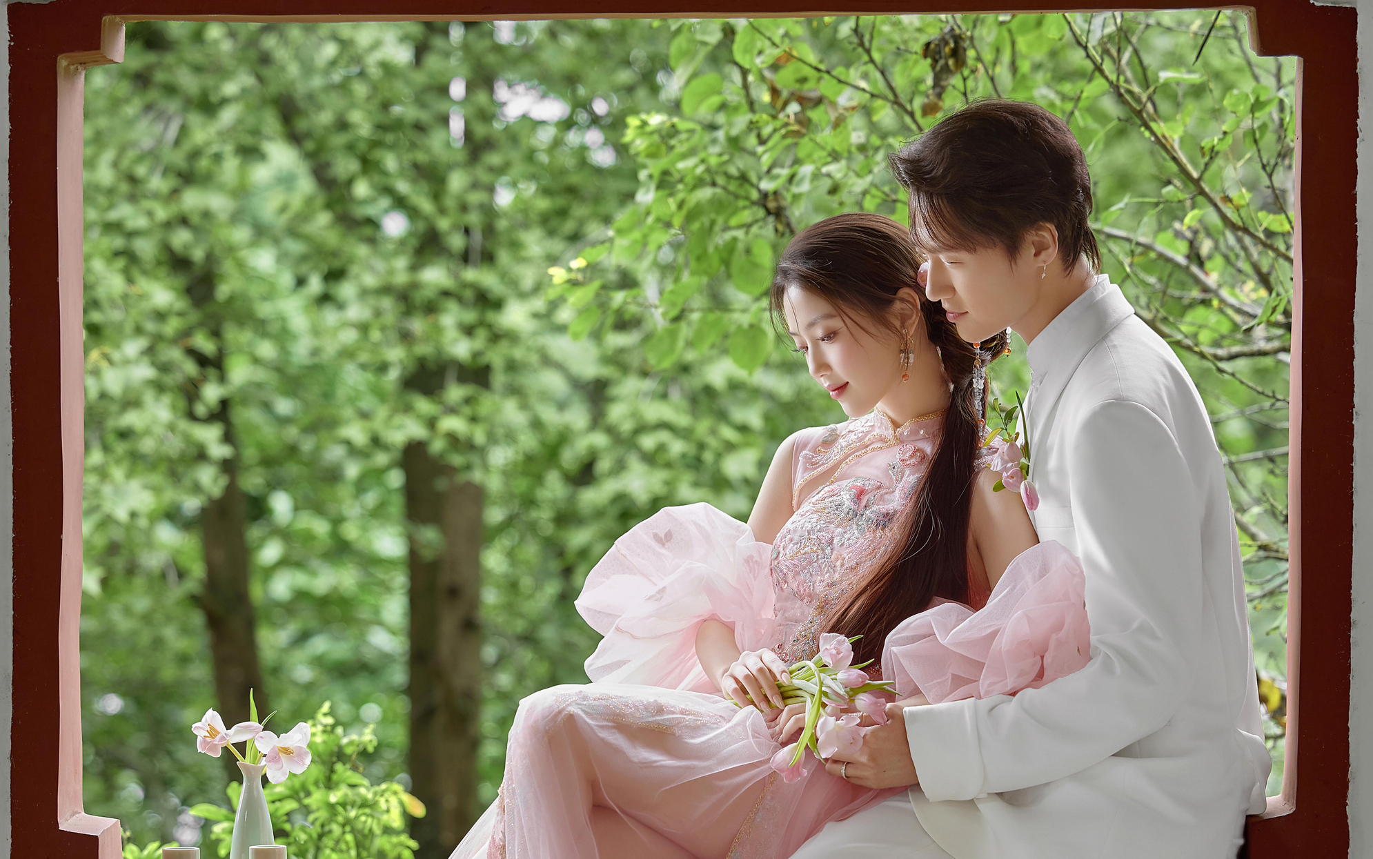 少女感➕新中式婚纱照