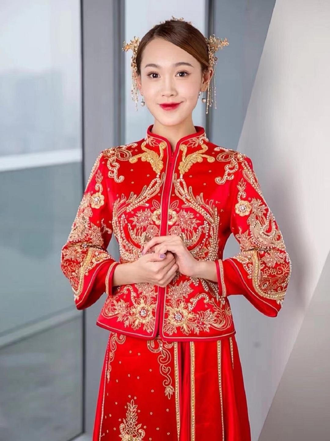 【超值租赁】3件套婚纱 出门秀禾+白纱+敬酒晚礼