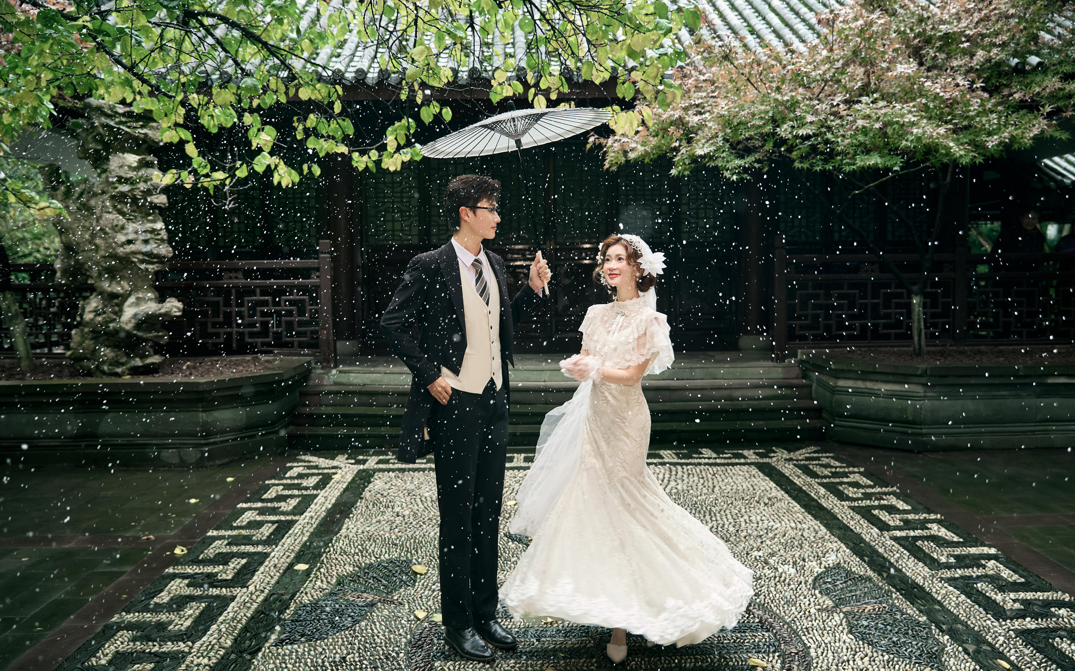 穿越百年时光，雪中与你共赴一场民国旧梦