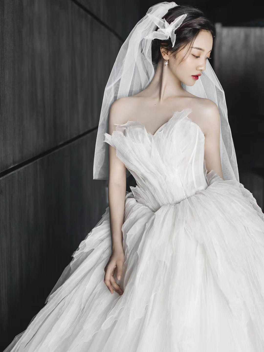【皇后嫁衣轻奢馆】拖尾婚纱