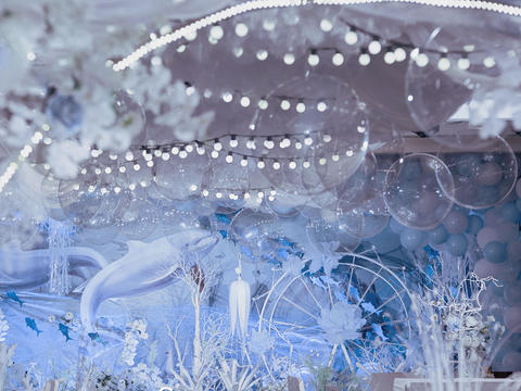 【寻鲸】梦幻蓝色海洋主题婚礼