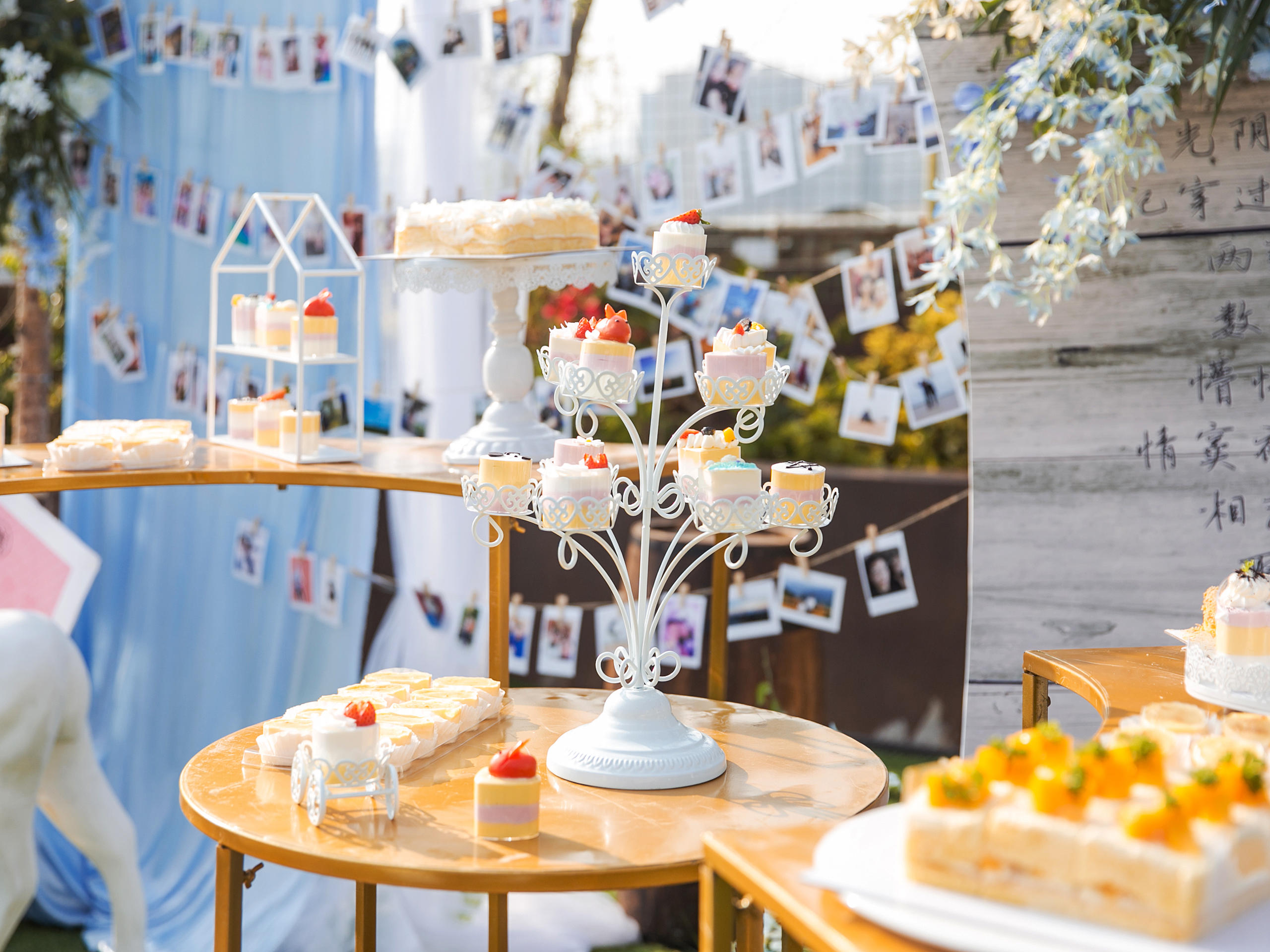 户外婚礼，院子婚礼，小区婚礼——属于你的小预算。